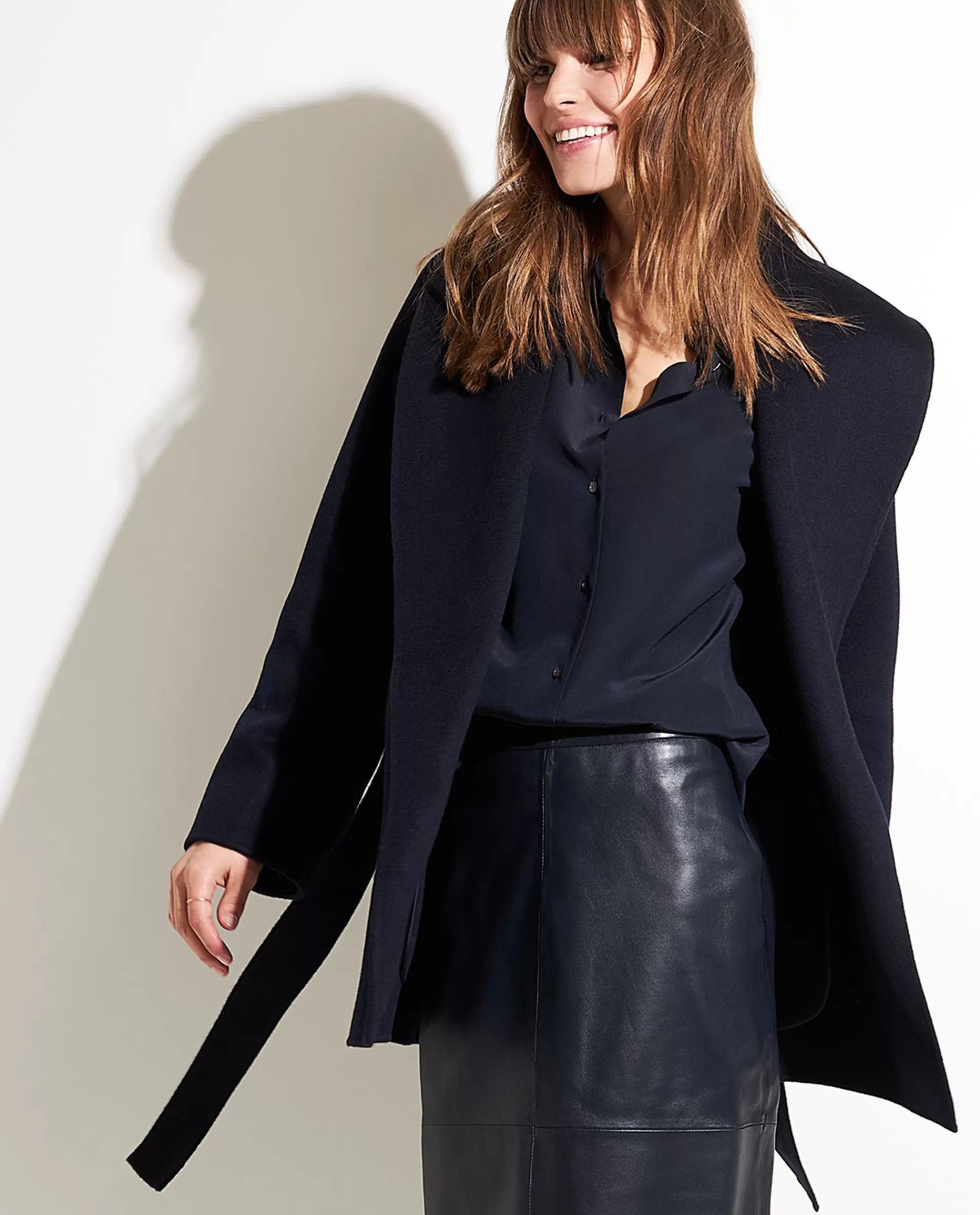 Cheap Asymmetrische Cashmere Jas Vrouwen Jassen