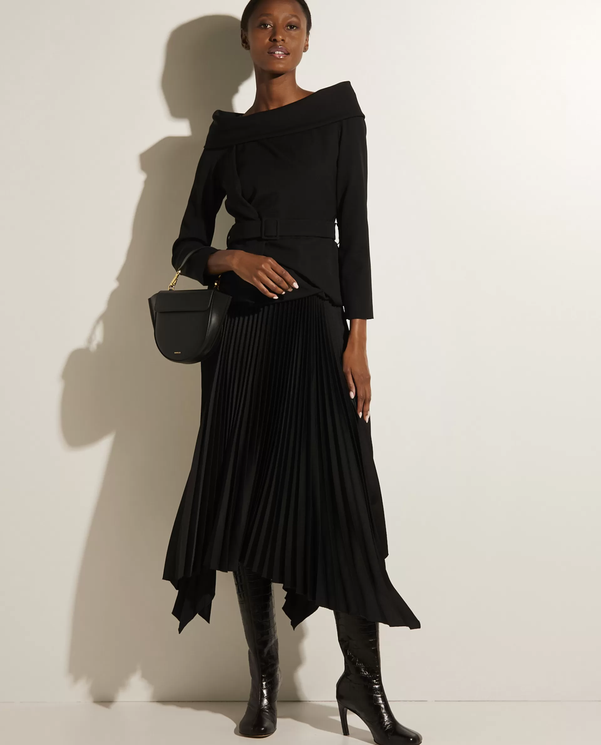 Fashion Asymmetrische Plooirok Vrouwen Rokken