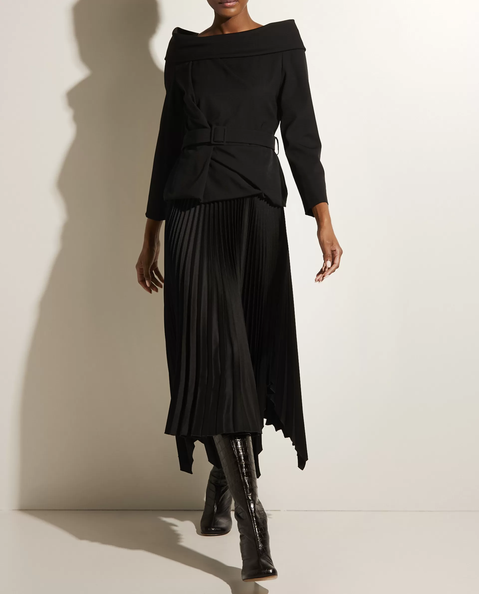 Fashion Asymmetrische Plooirok Vrouwen Rokken