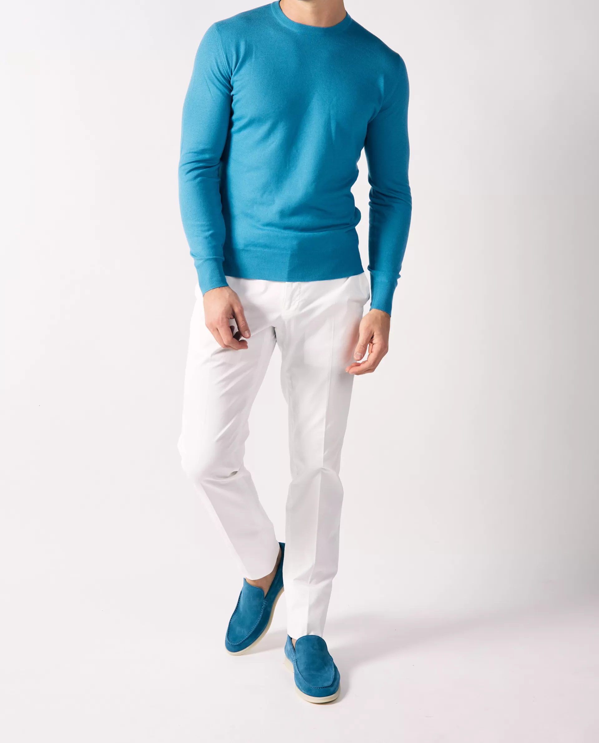 Clearance Baby Cashmere Trui Mannen Knitwear