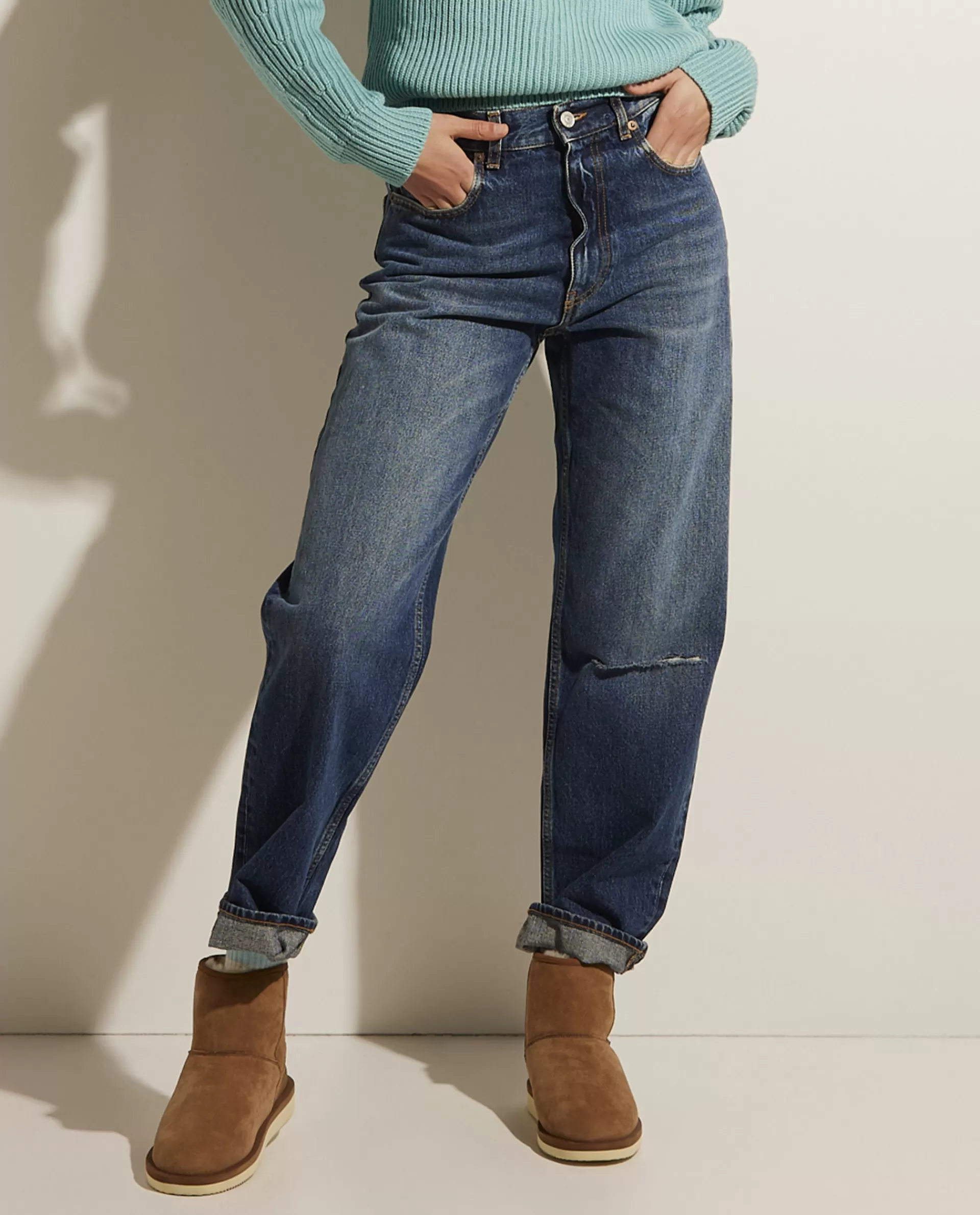 Flash Sale Baggy Jeans Vrouwen Broeken