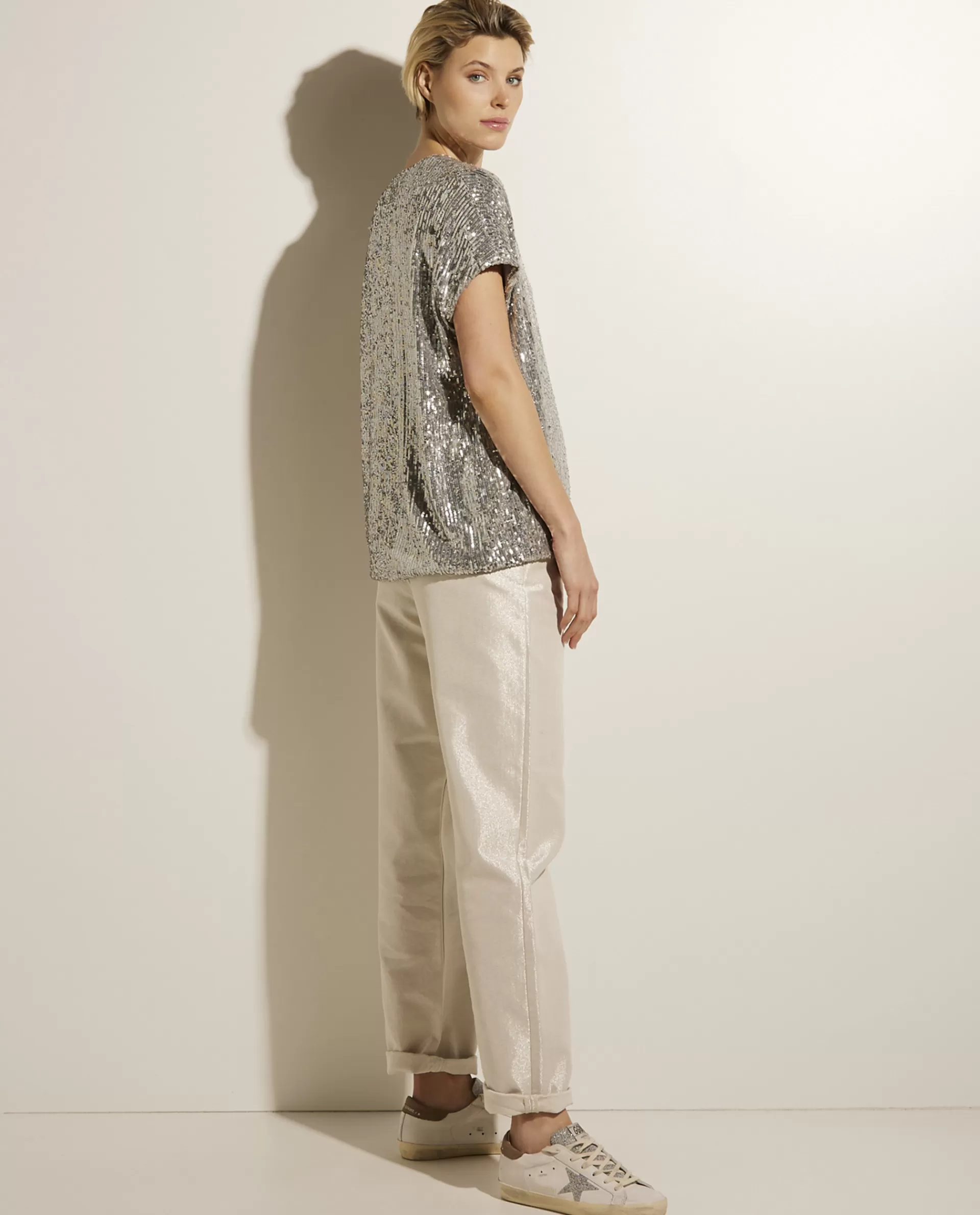 Best Baggy Shiny Jeans Vrouwen Broeken