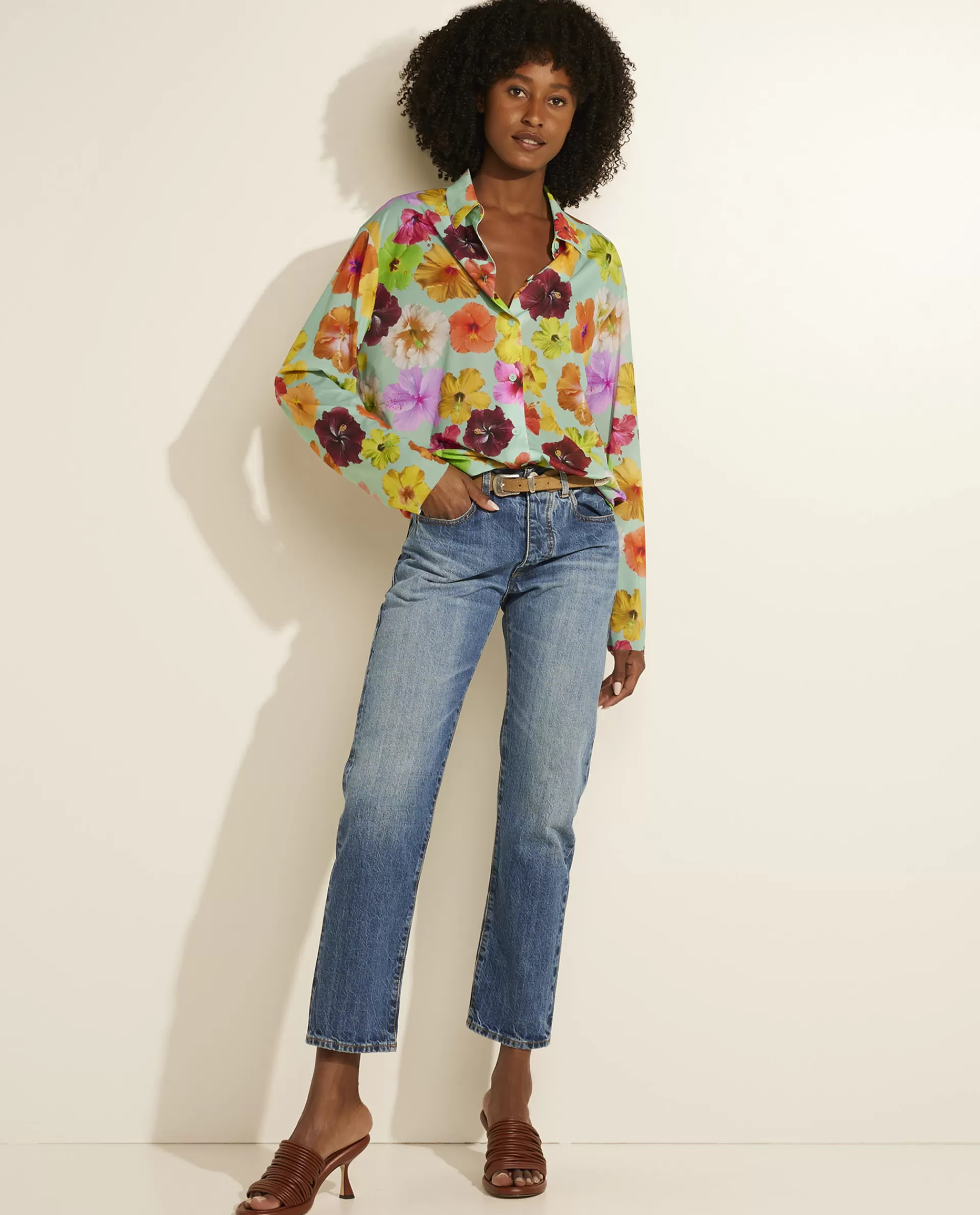 Outlet Blouse Met Bloemenprint Vrouwen Blouses