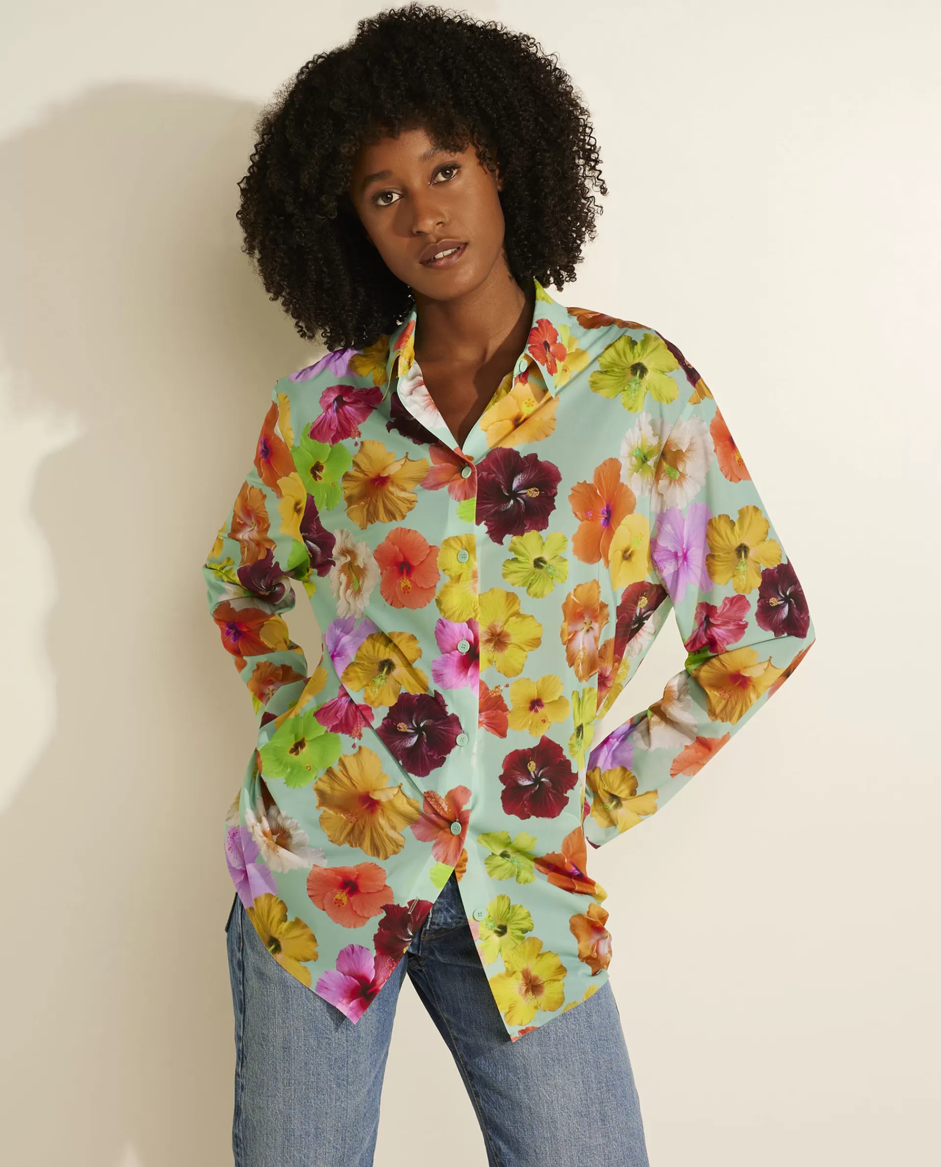 Outlet Blouse Met Bloemenprint Vrouwen Blouses