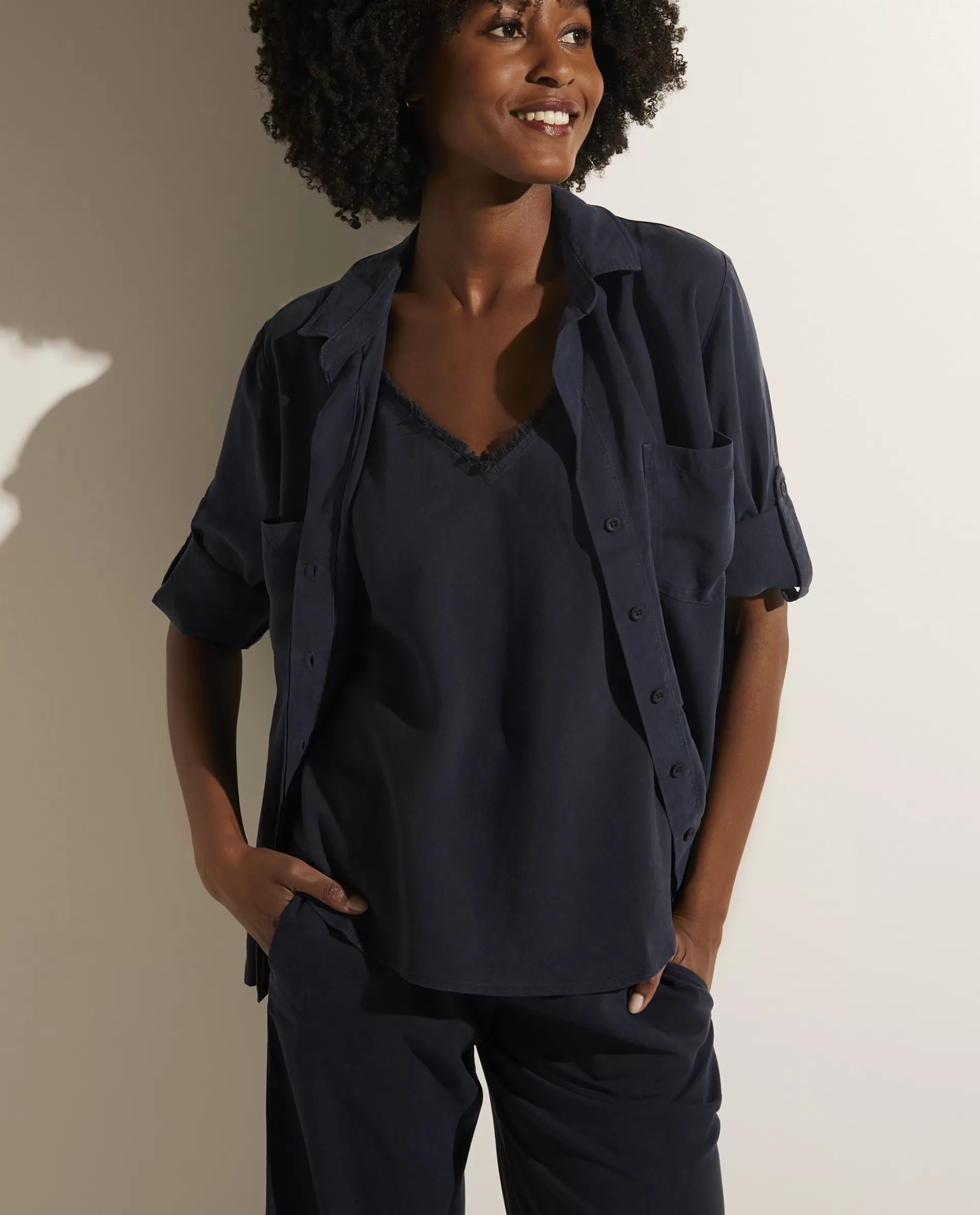 Shop Blouse Met Split Detail Vrouwen Blouses