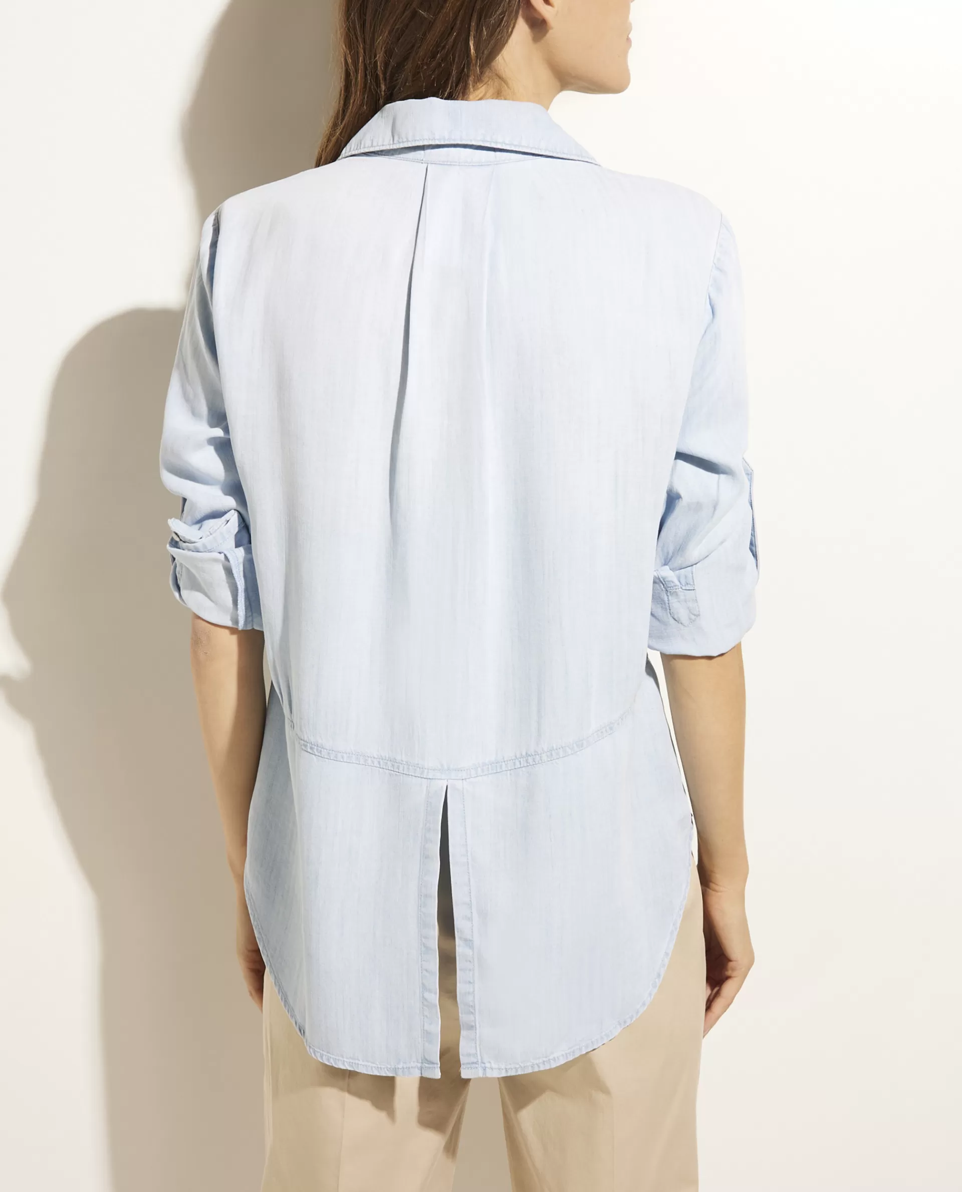 Hot Blouse Met Split Detail Vrouwen Blouses