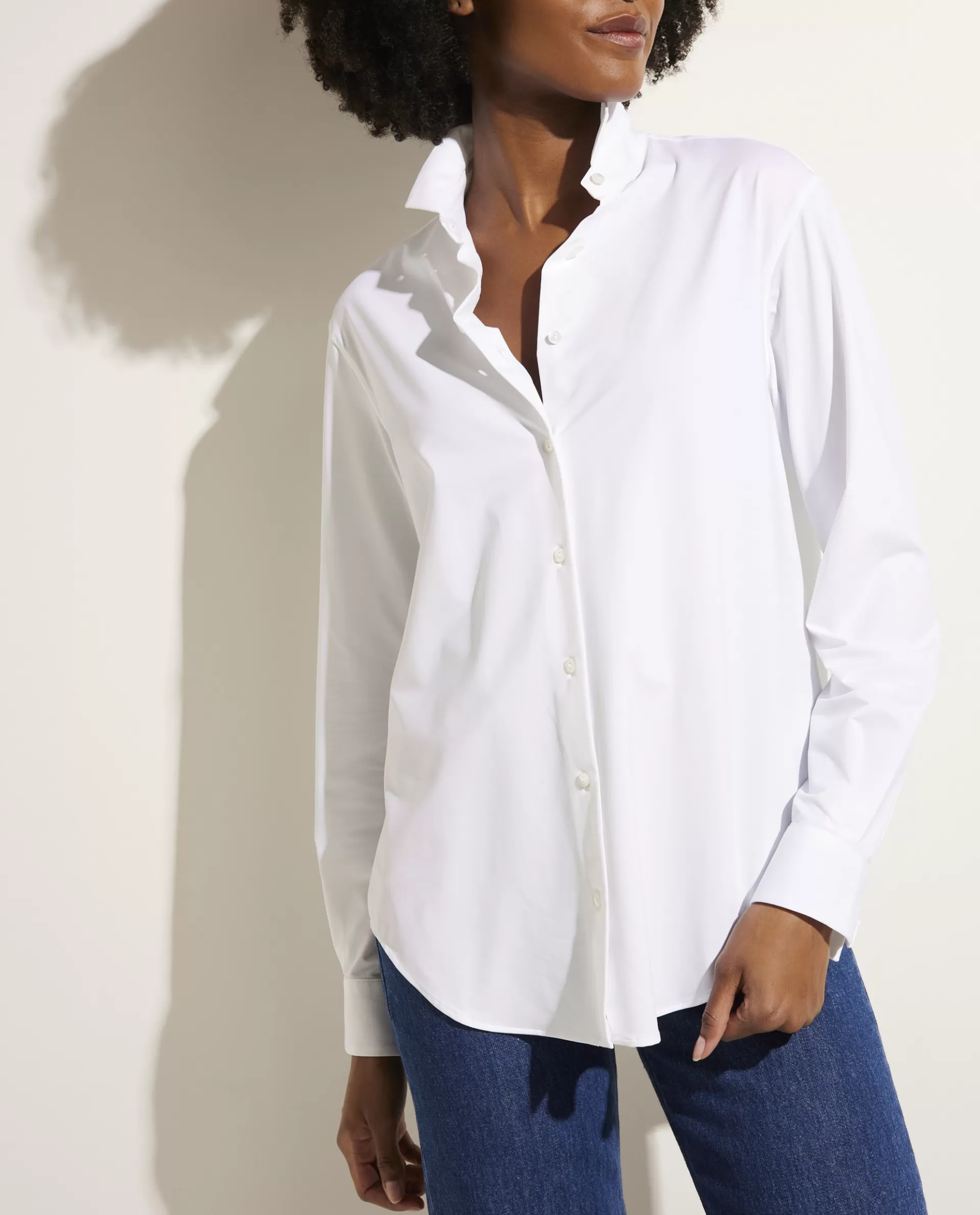 Shop Blouse Met Stretch Vrouwen Blouses