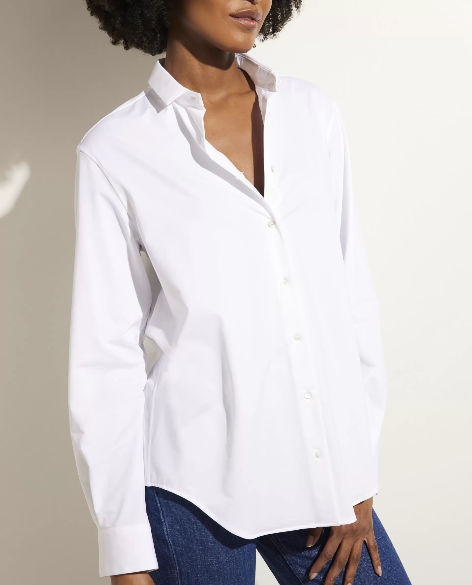 Shop Blouse Met Stretch Vrouwen Blouses