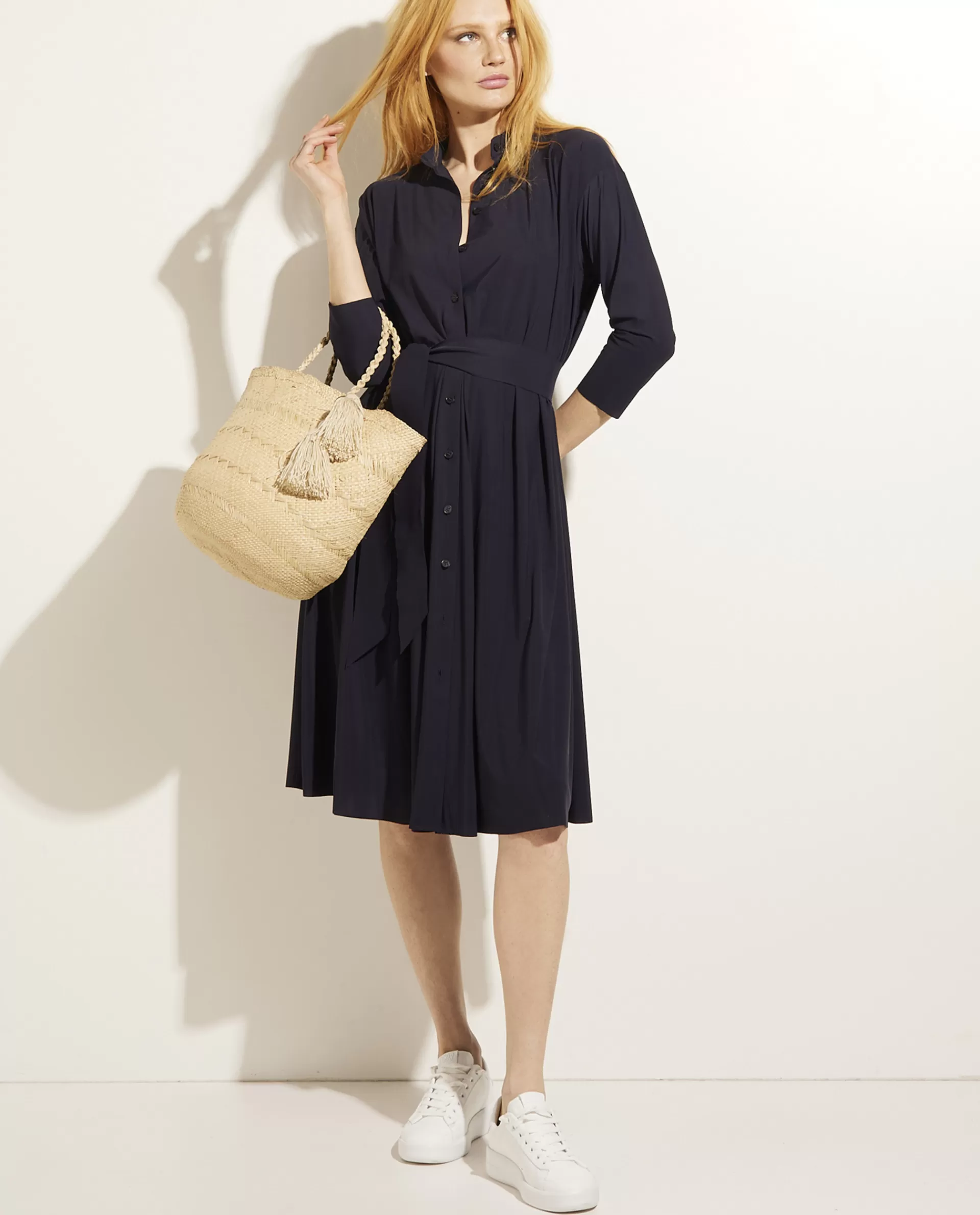 Cheap Blousejurk In Stretchkwaliteit Vrouwen Jurken