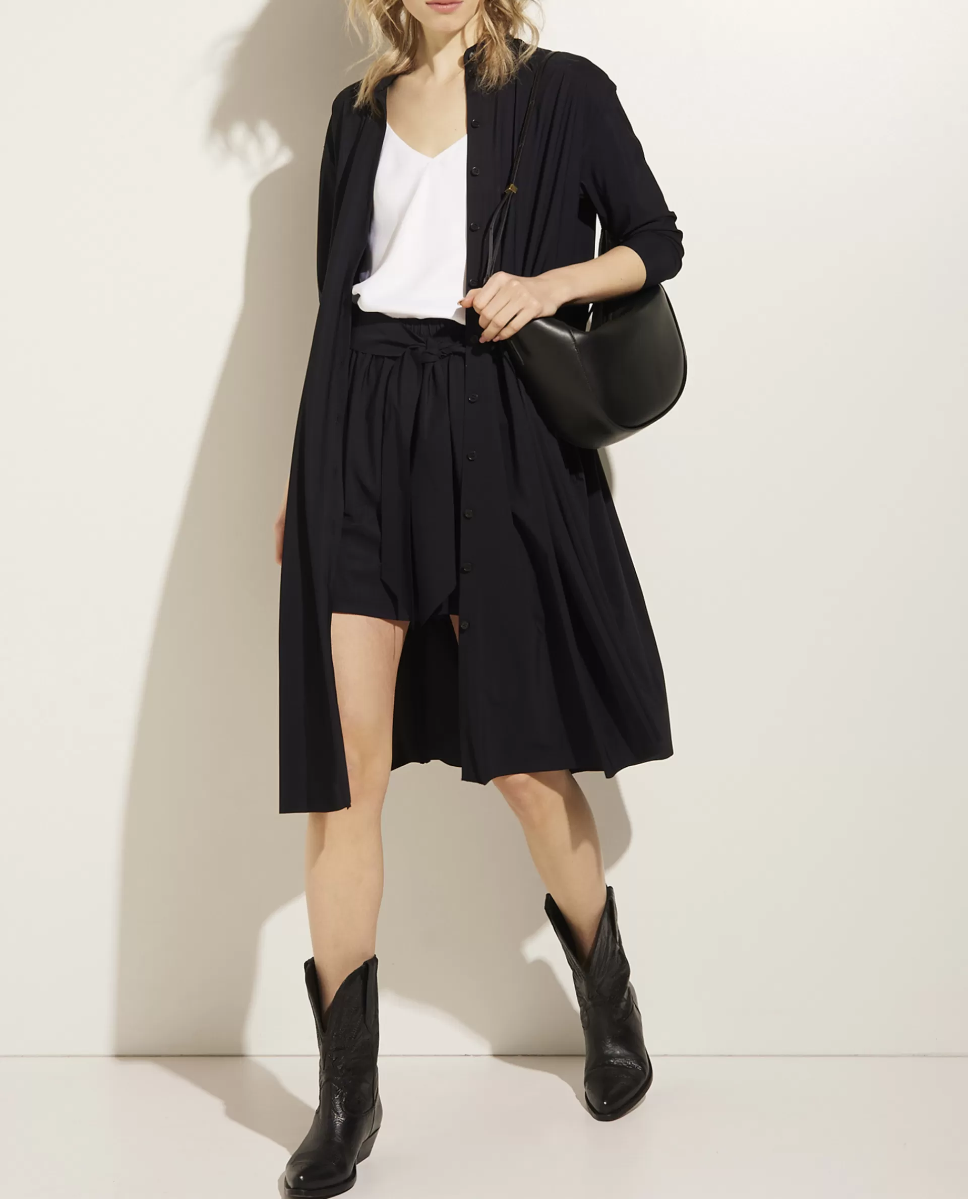 Outlet Blousejurk In Stretchkwaliteit Vrouwen Jurken