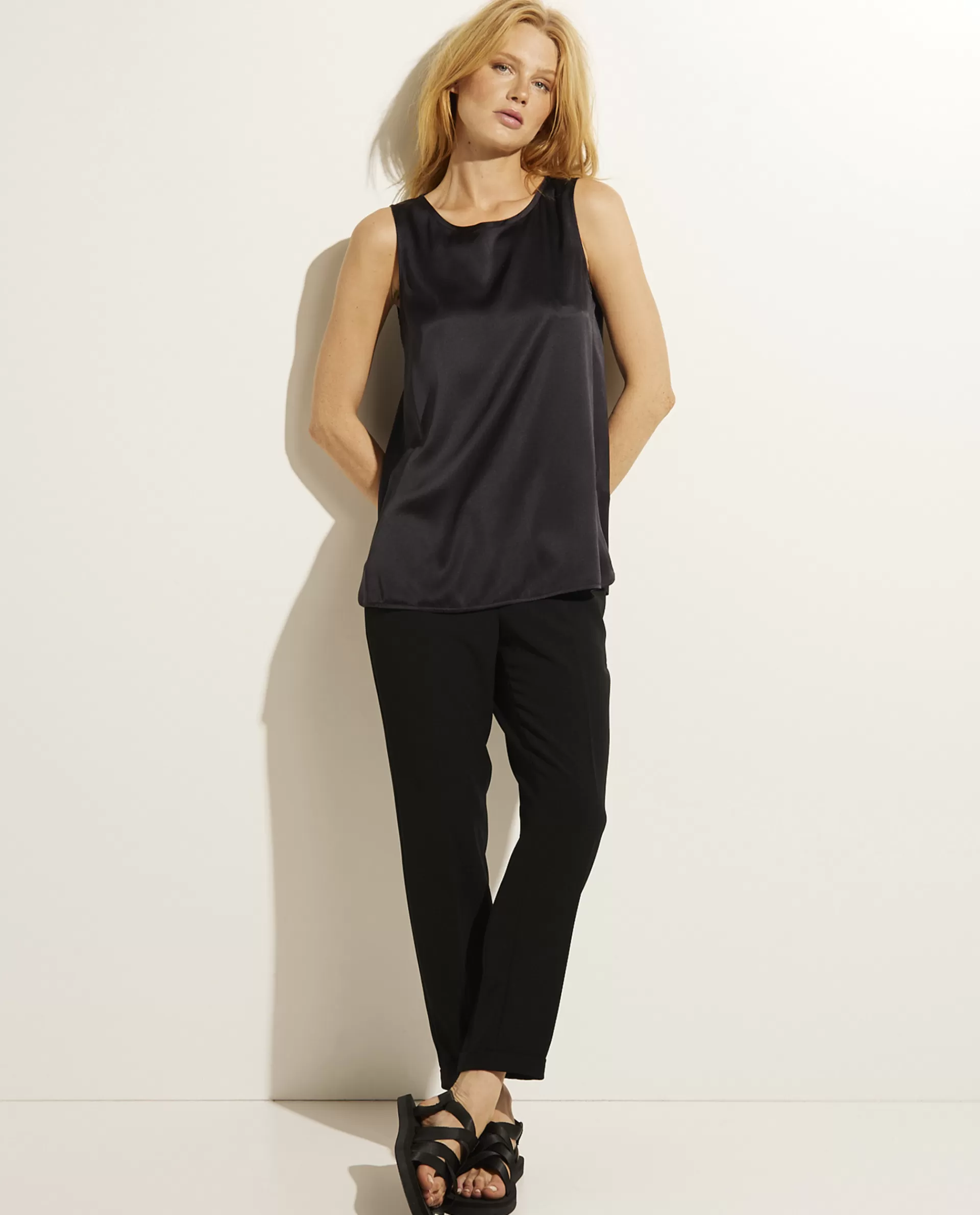 Outlet Broek Met Plooien Vrouwen Broeken