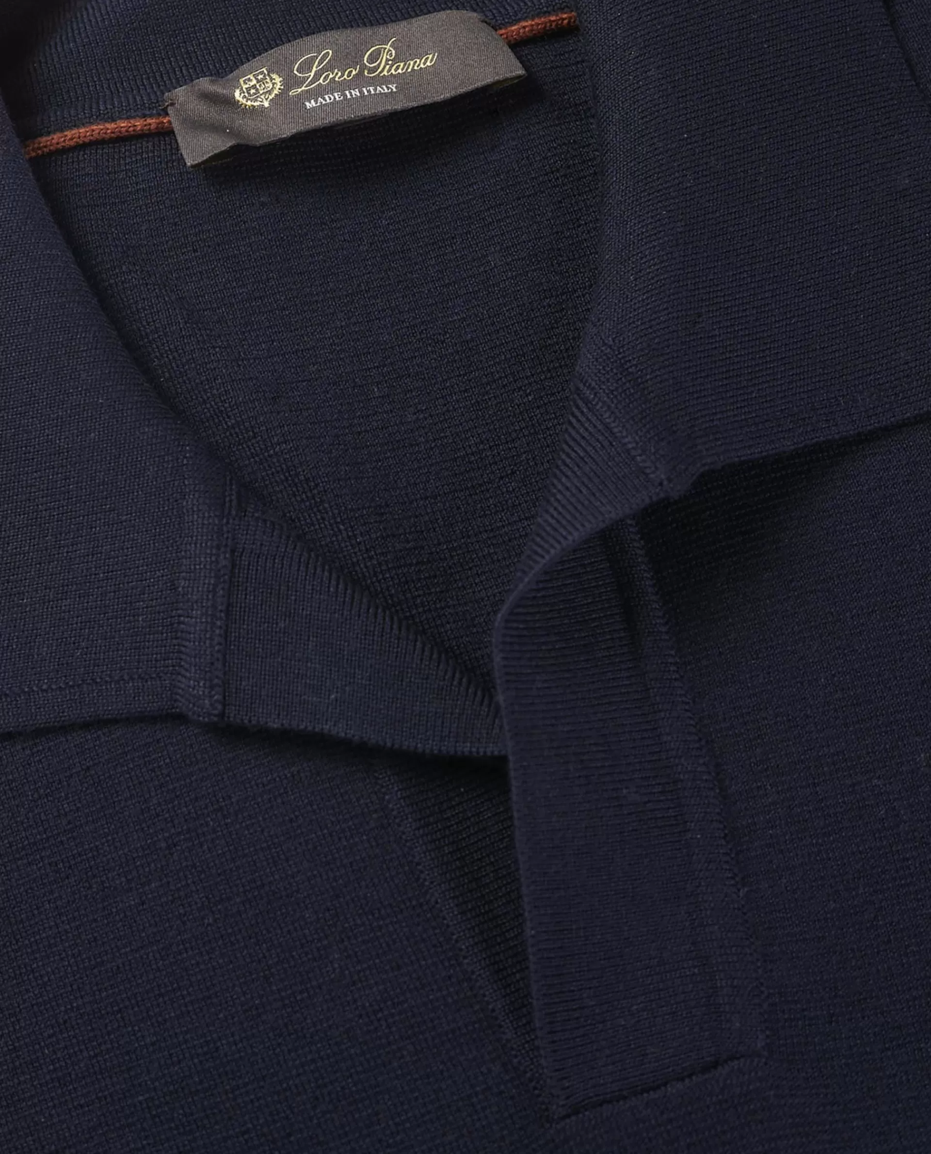 Online Buttonless Polo Mannen Knitwear