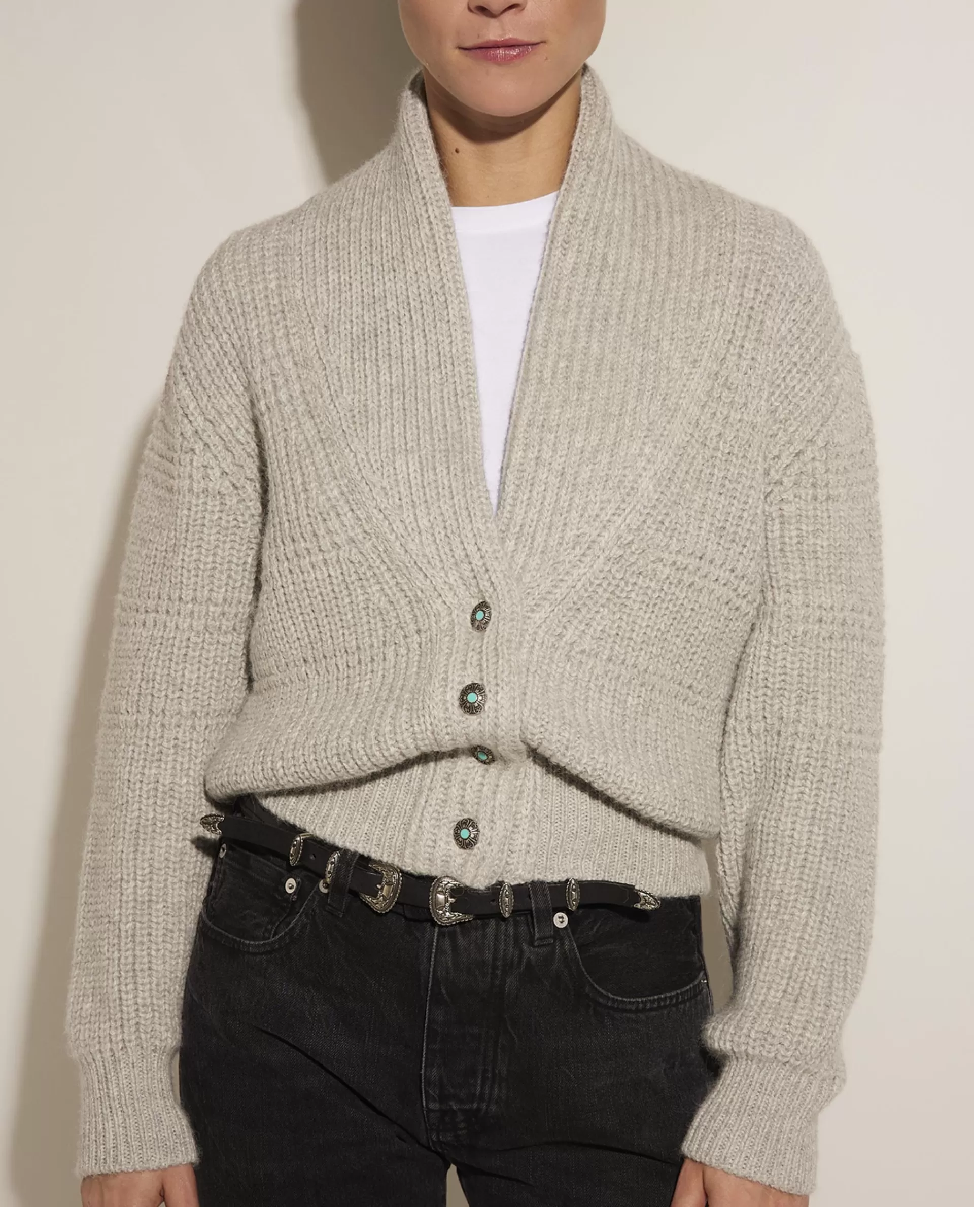 Hot Cardigan Met Juweeltjes Vrouwen Knitwear
