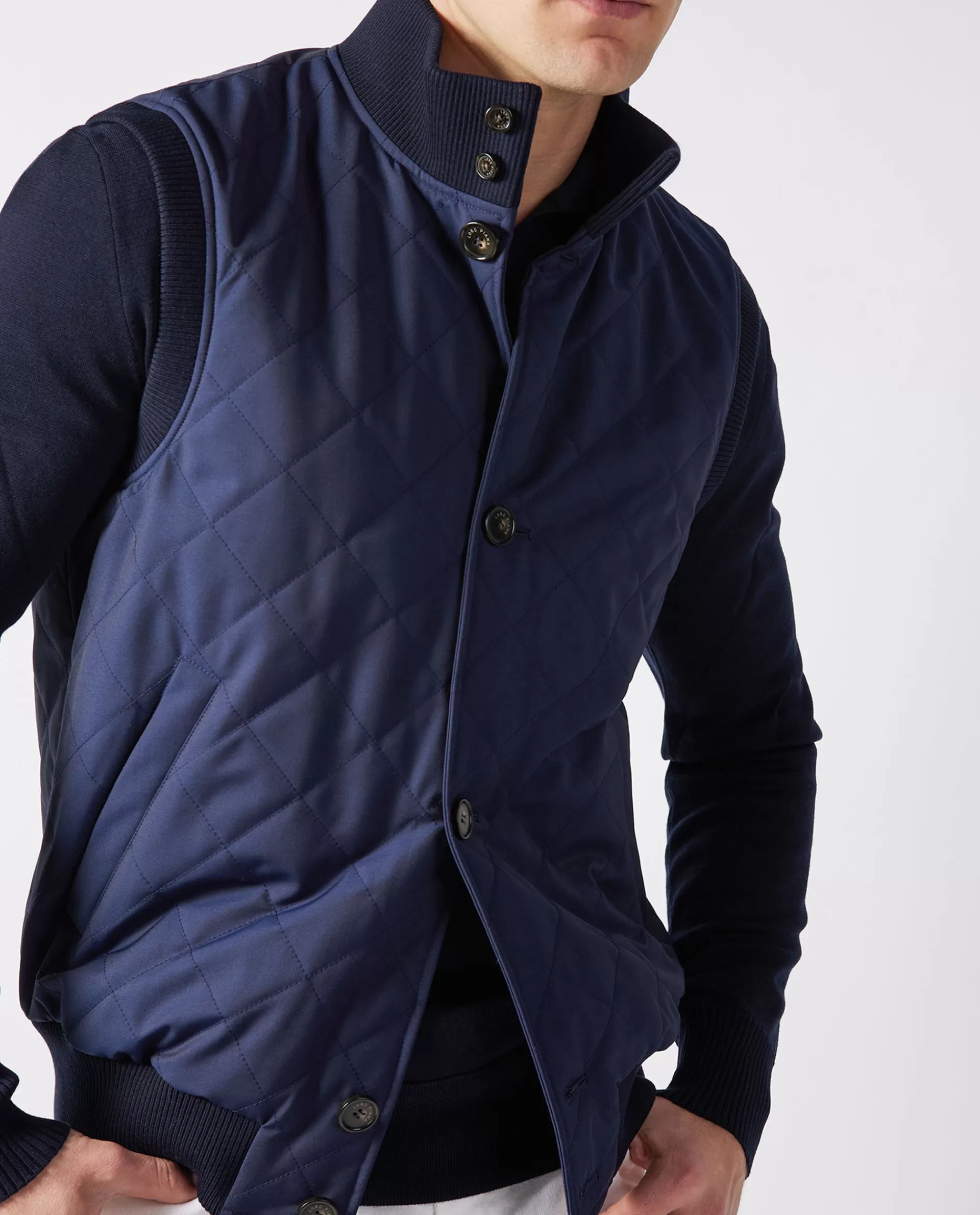 Online Carry Quilted Vest Mannen Jassen