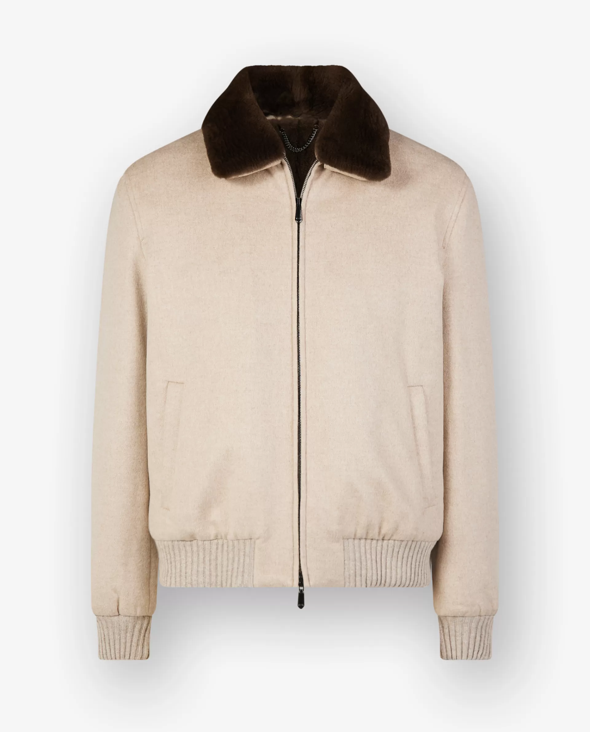 Fashion Cashmere Bomber Mannen Jassen