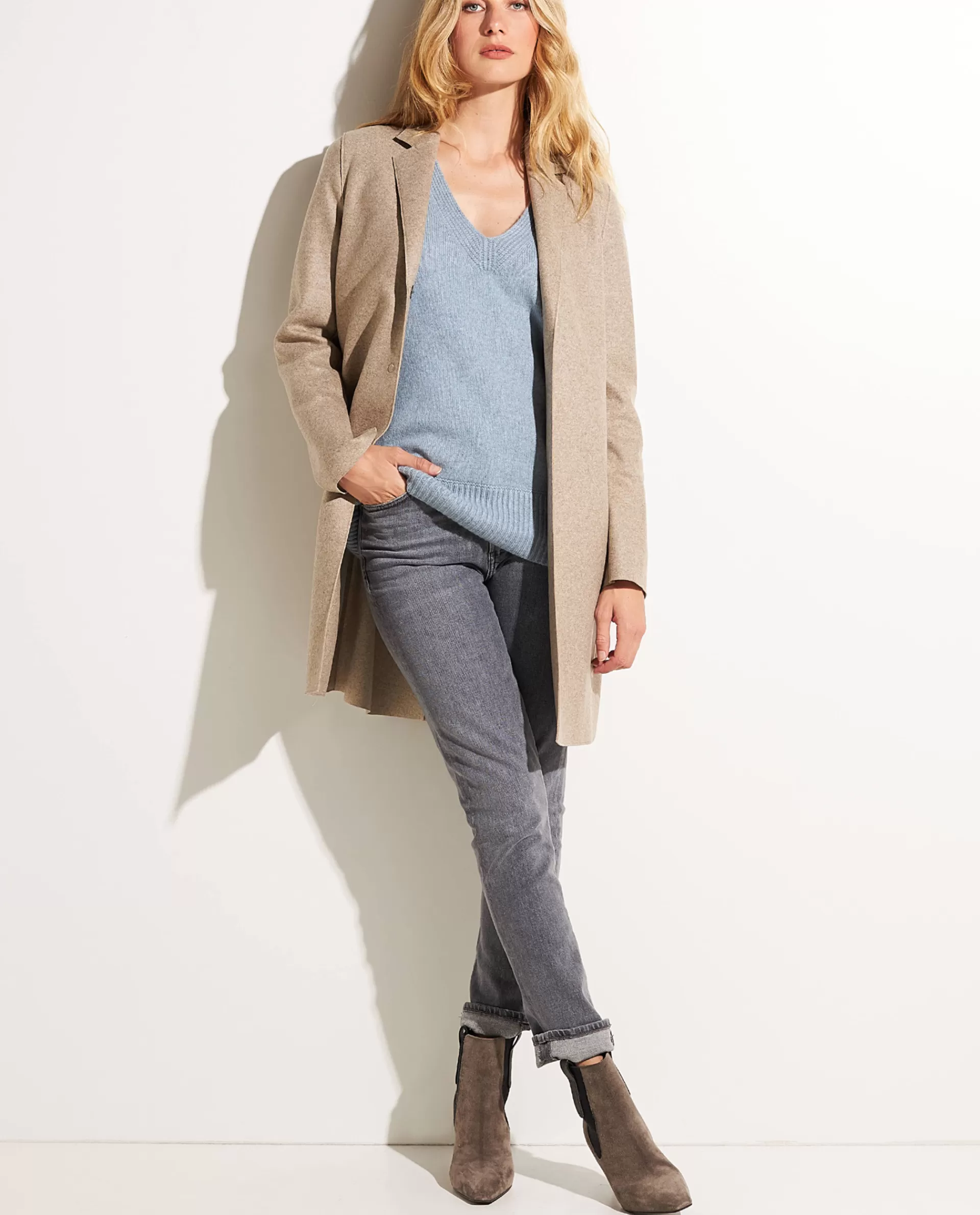 Sale Cashmere Cocoon Jas Vrouwen Jassen