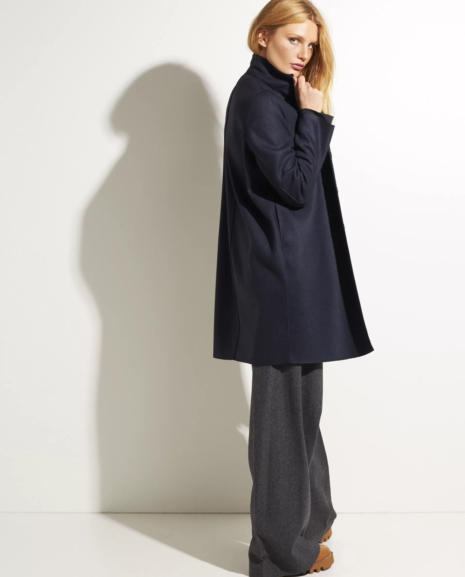 Sale Cashmere Cocoon Jas Vrouwen Jassen