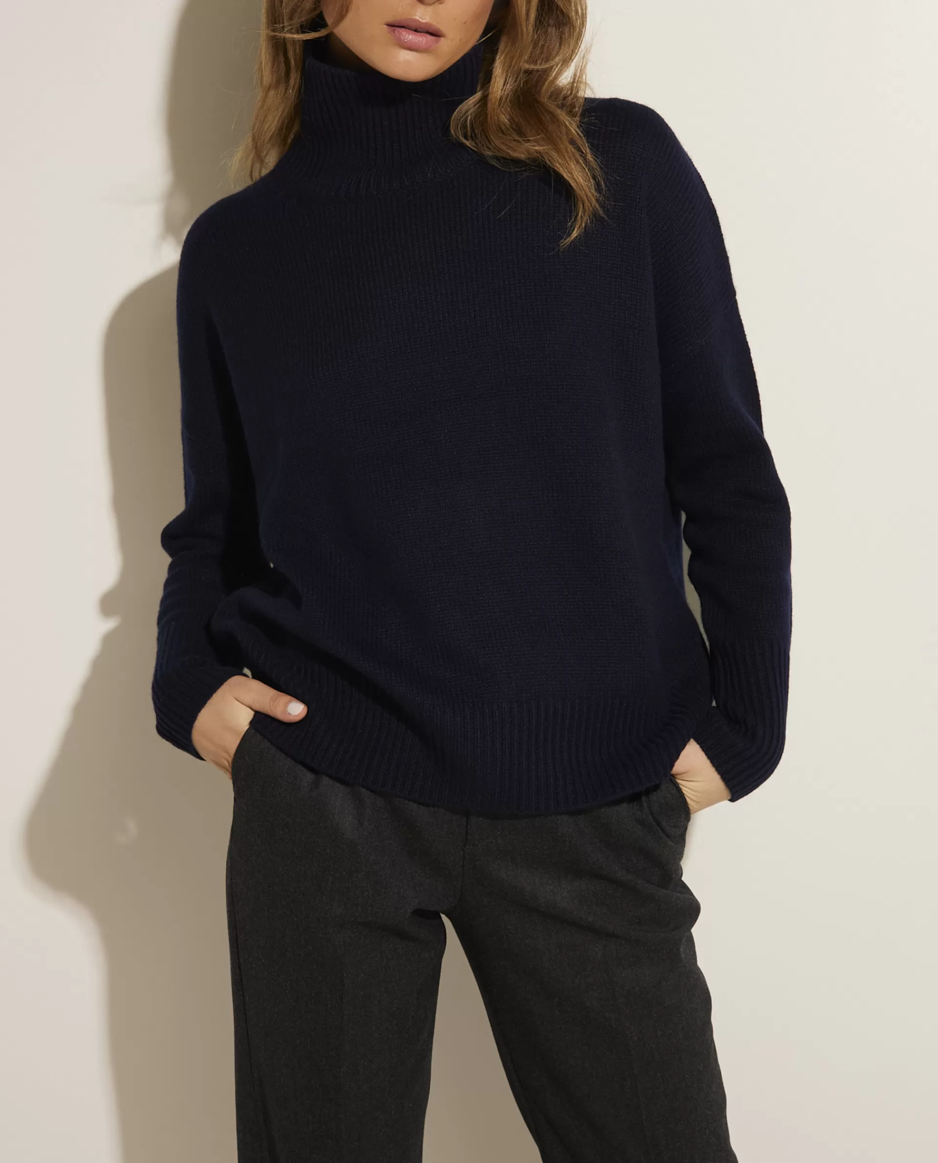 Fashion Cashmere Coltrui Vrouwen Knitwear