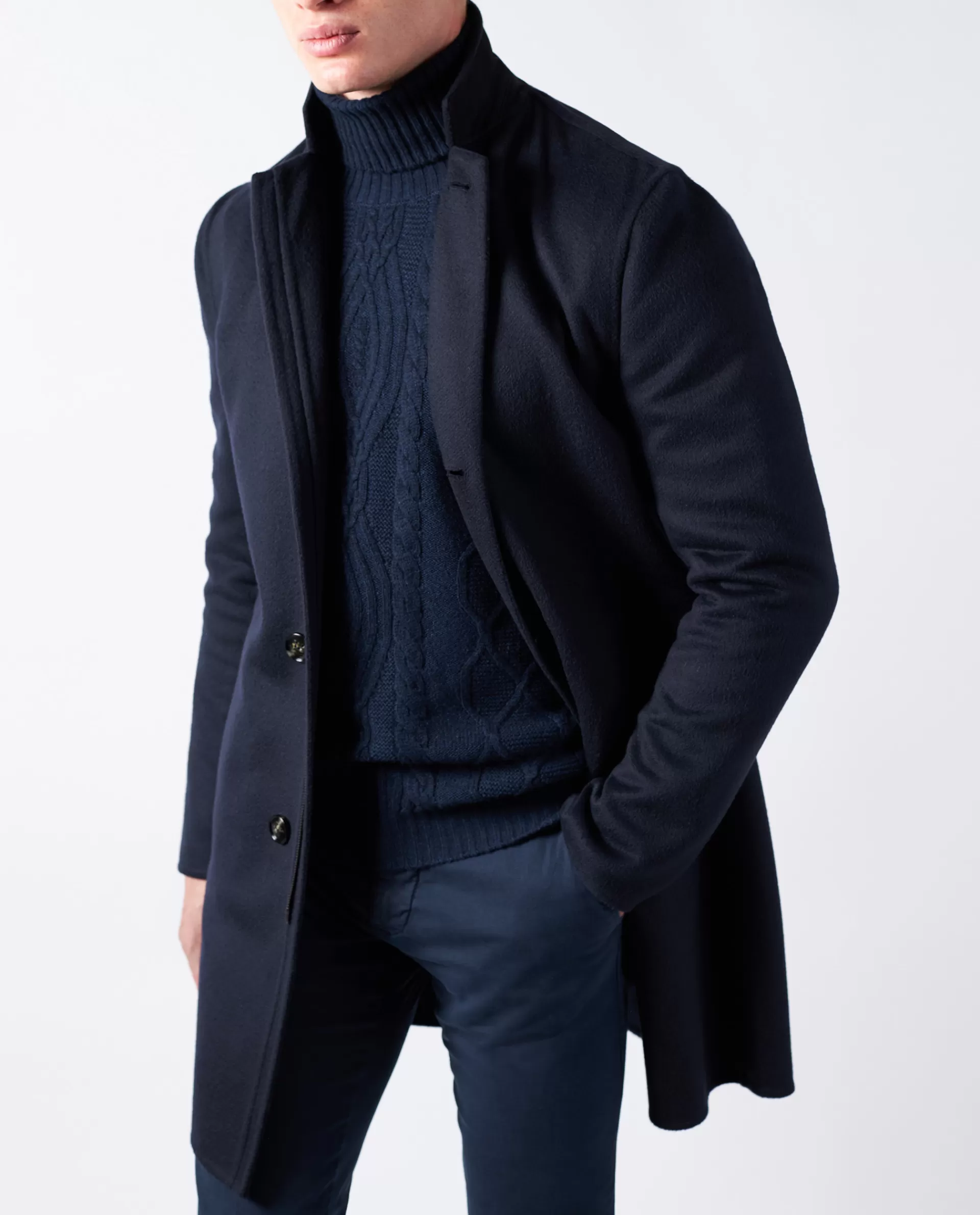 Sale Cashmere Jas Mannen Jassen