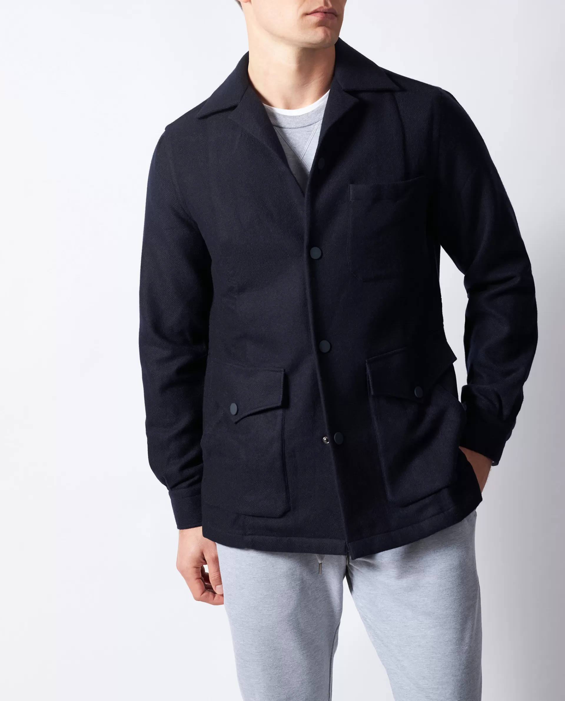 Store Cashmere Jasje Mannen Jasjes
