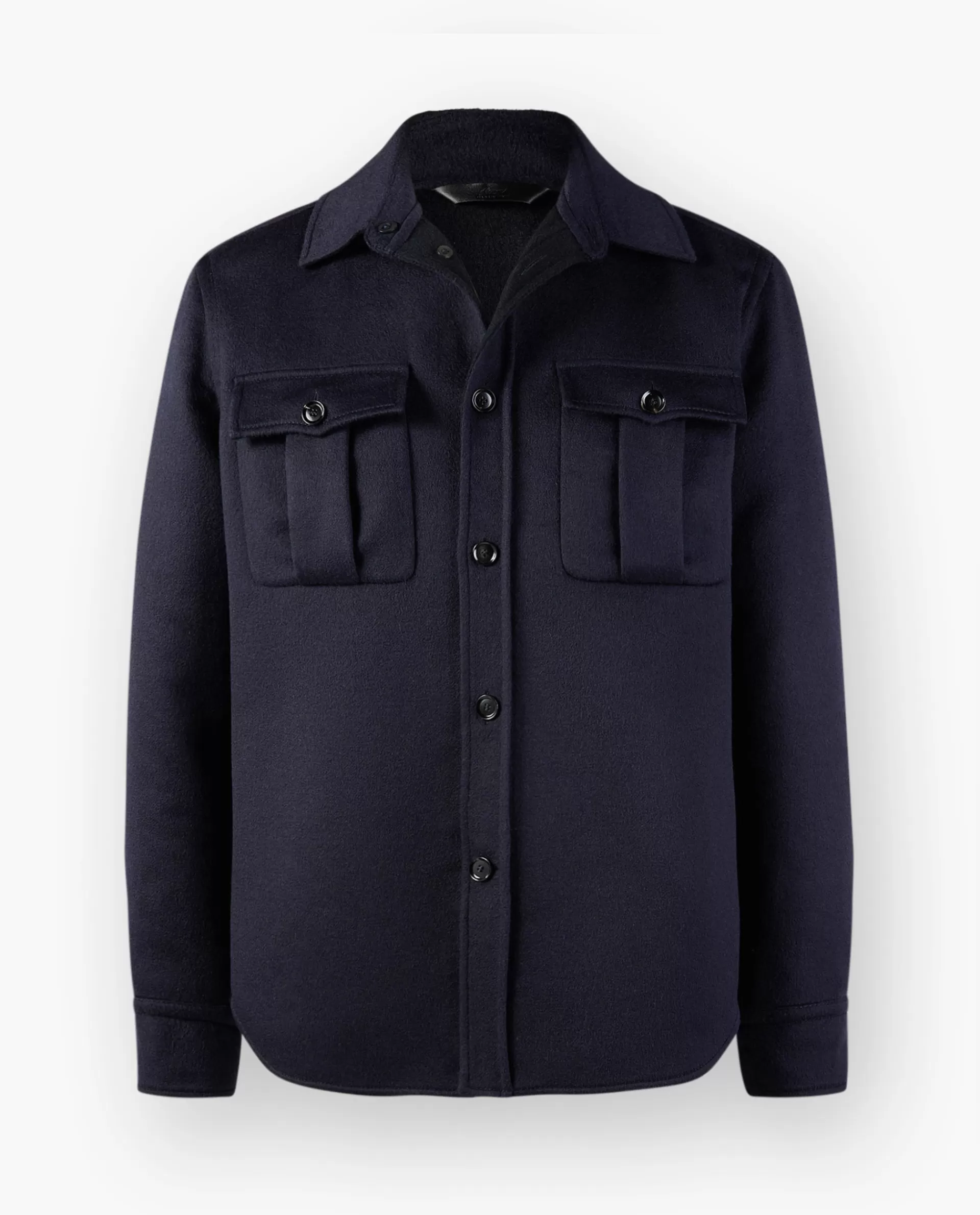 Outlet Cashmere Overshirt Mannen Jassen