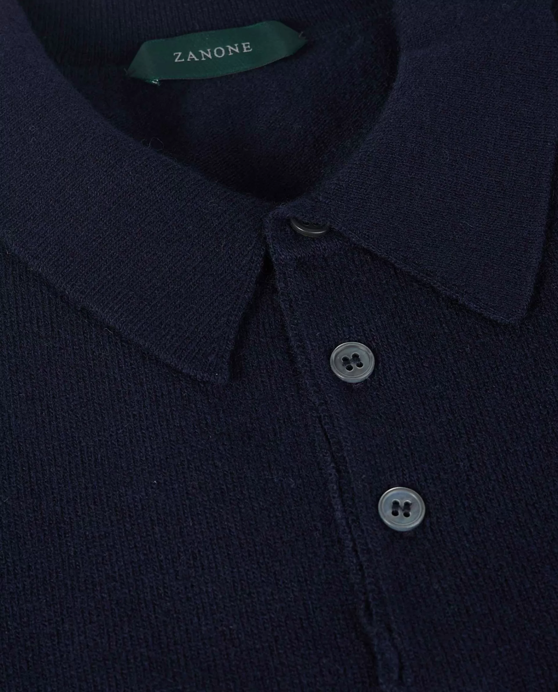 Cheap Cashmere Polo Lange Mouw Mannen Polo