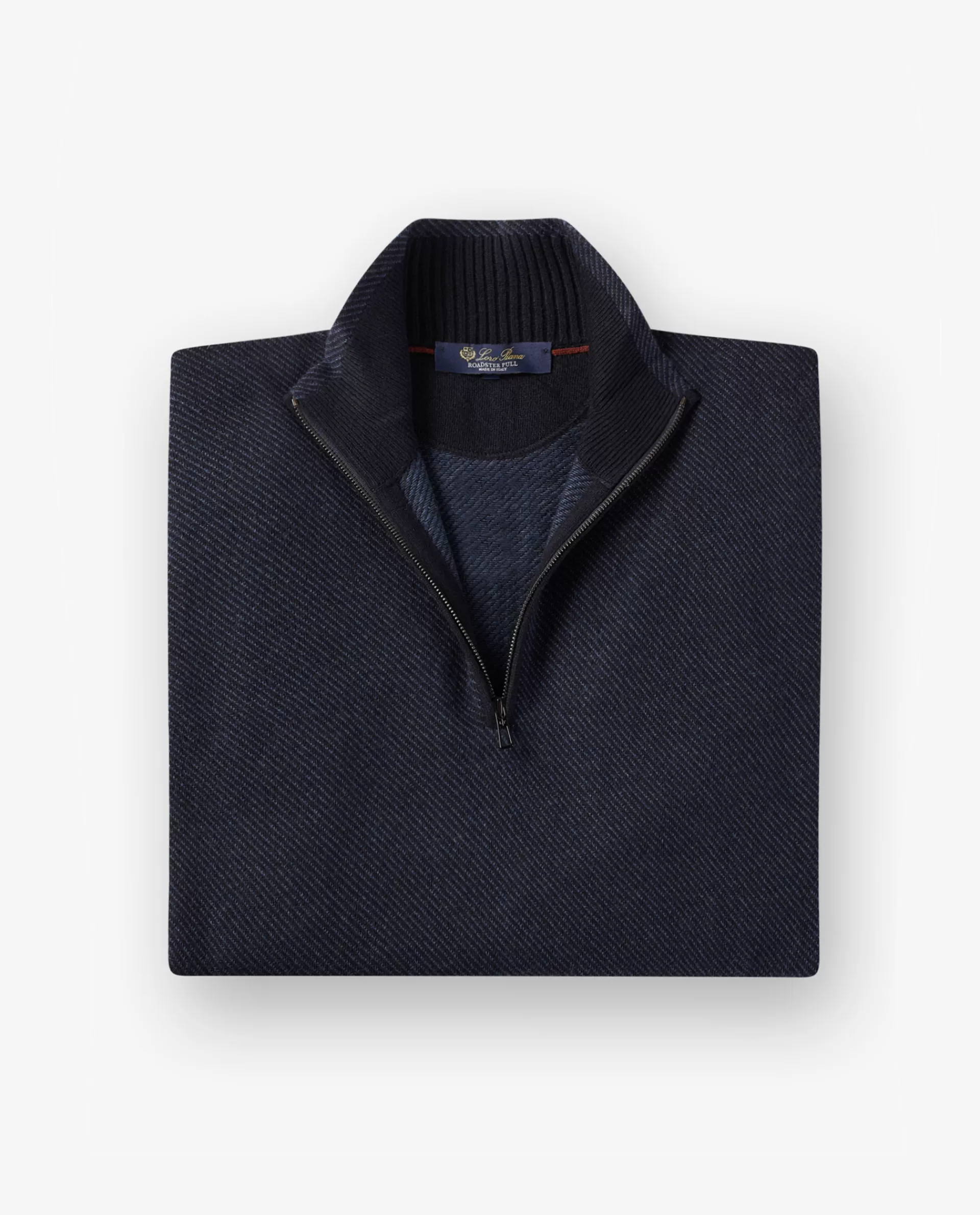 Hot Cashmere Roadster Mezzocollo Sweater Mannen Knitwear
