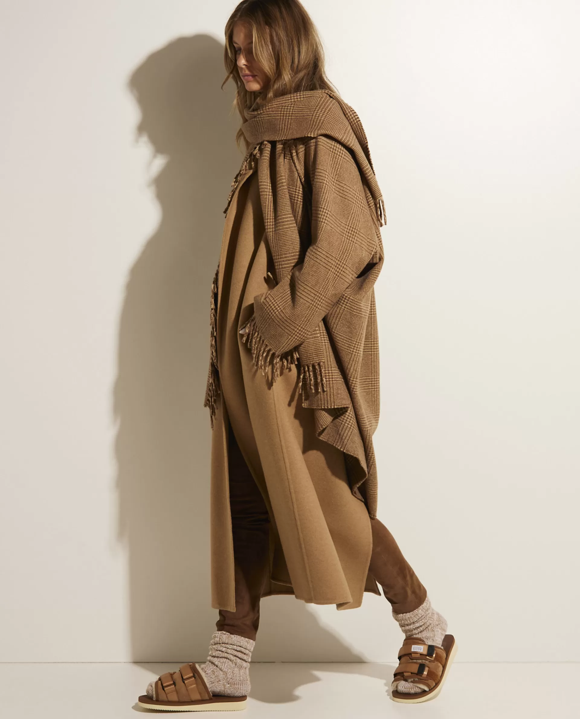 Discount Cashmere Sjaaljas Vrouwen Jassen