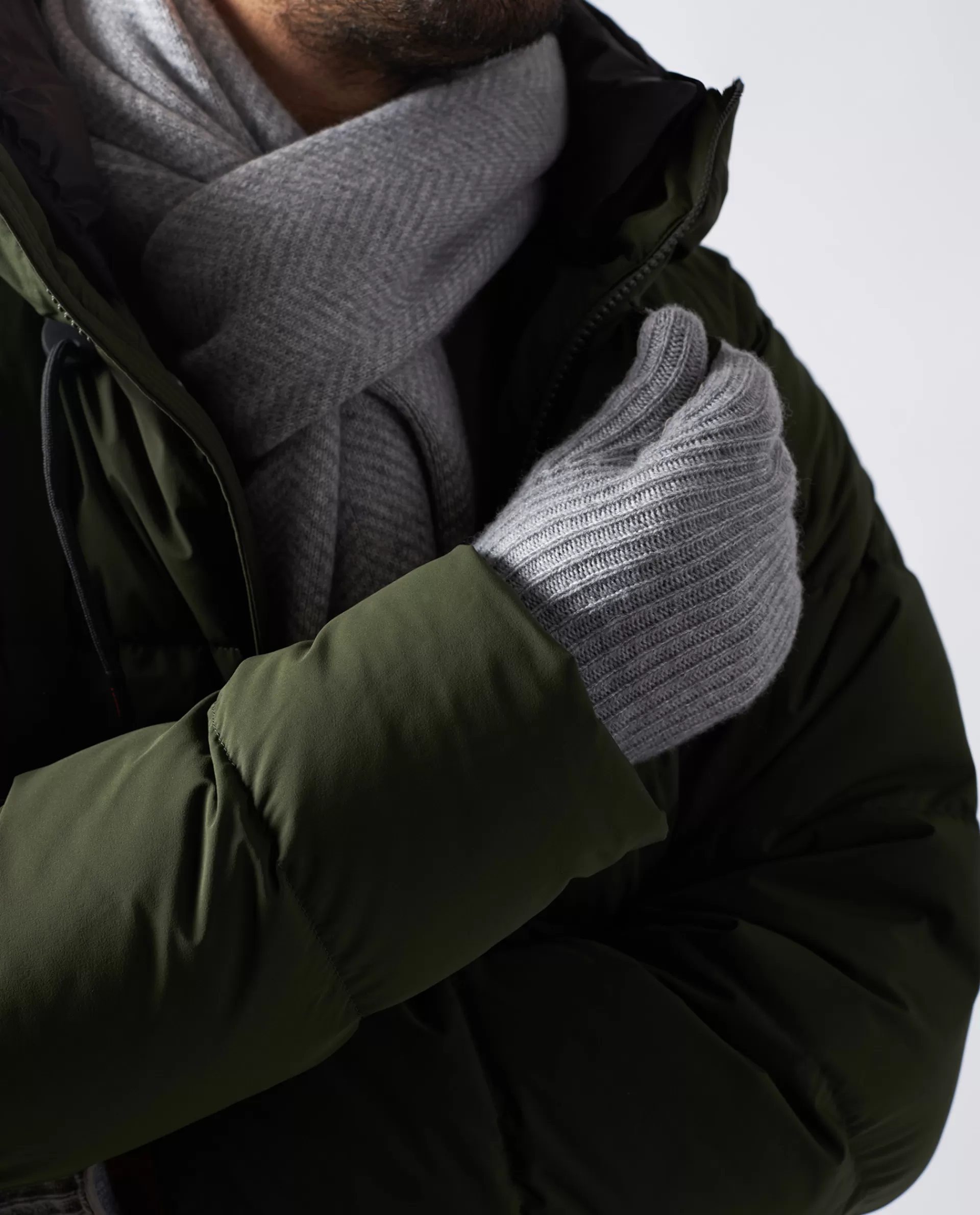 Shop Cashmere Suede Handschoenen Mannen Handschoenen