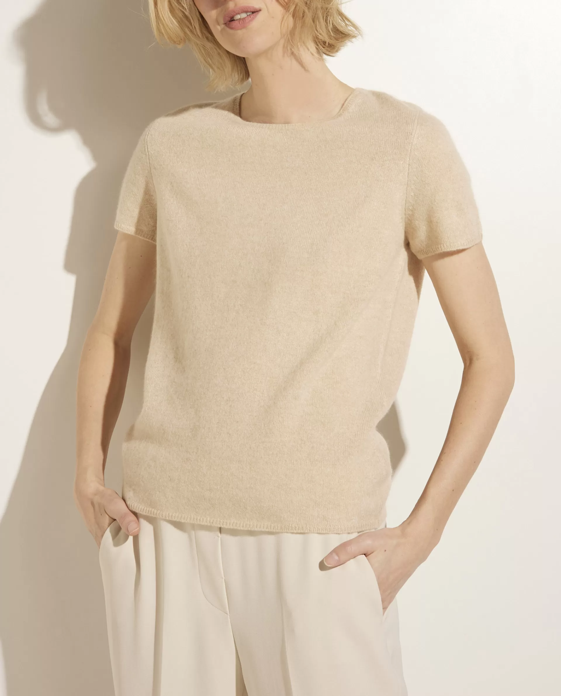 Outlet Cashmere Top Vrouwen Tops
