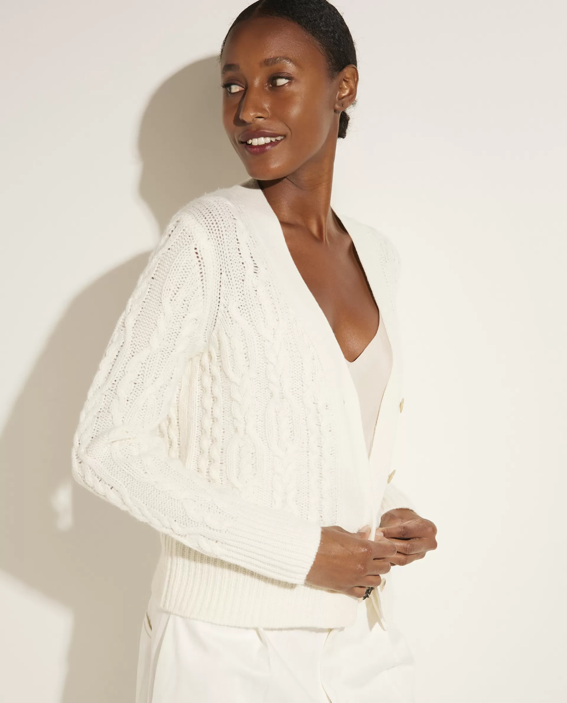 Online Cashmere Trui Met V-Hals Vrouwen Knitwear