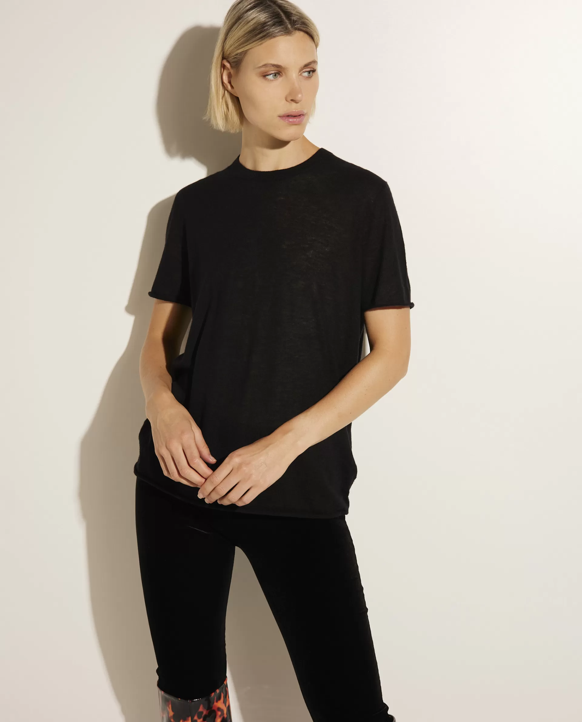 Fashion Cashmere T-Shirt Vrouwen Tops