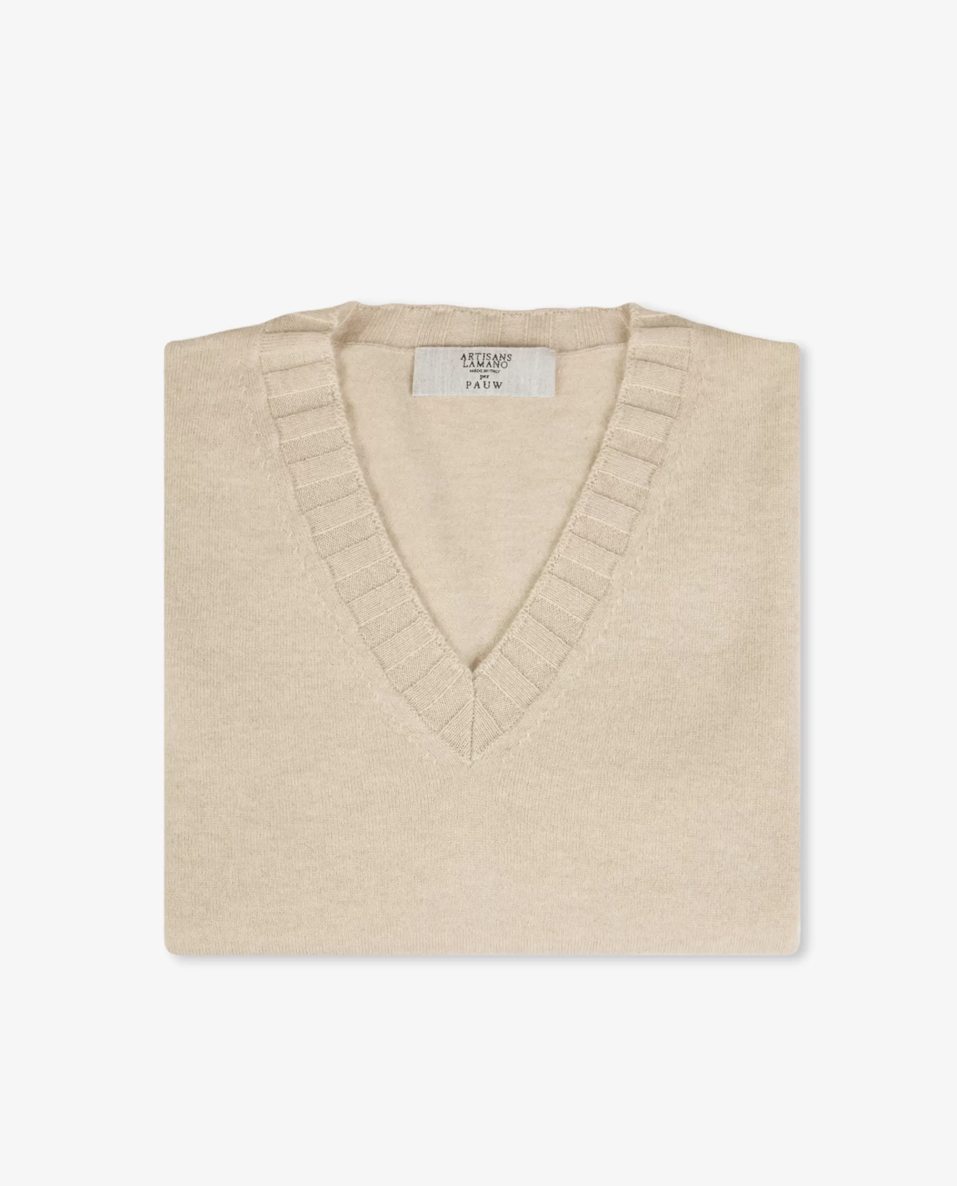 Hot Cashmere V-Hals Trui Mannen Knitwear