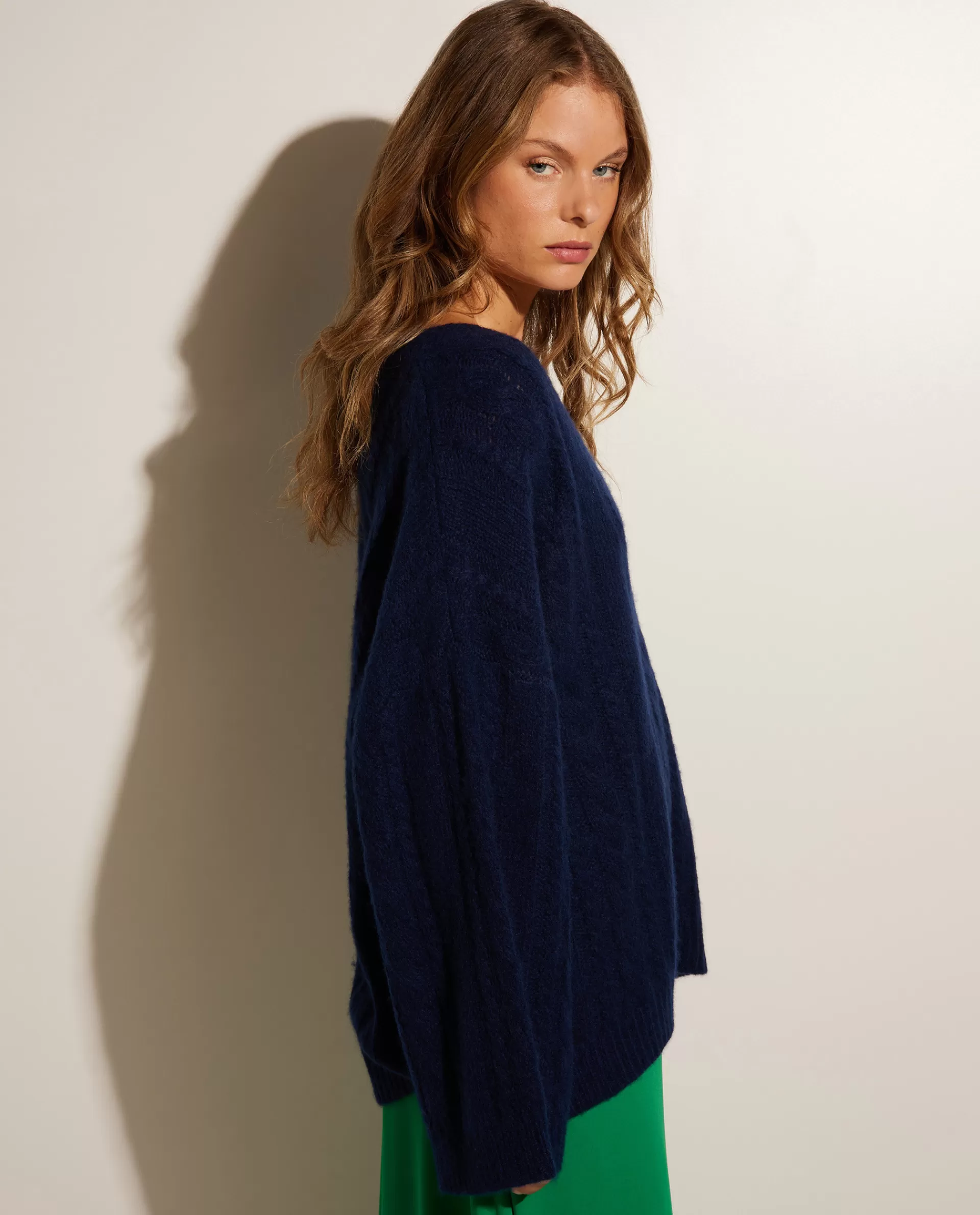 Flash Sale Cashmere-Zijden Trui Vrouwen Knitwear