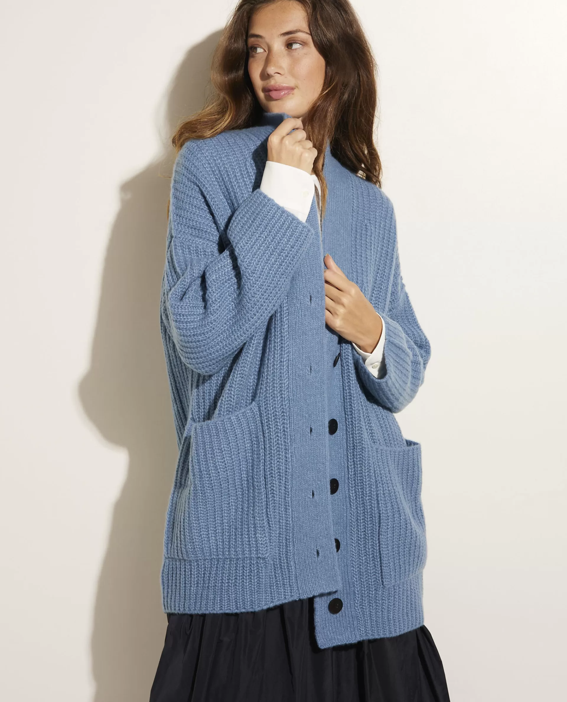 Fashion Cashmere-Zijden Vest Vrouwen Knitwear