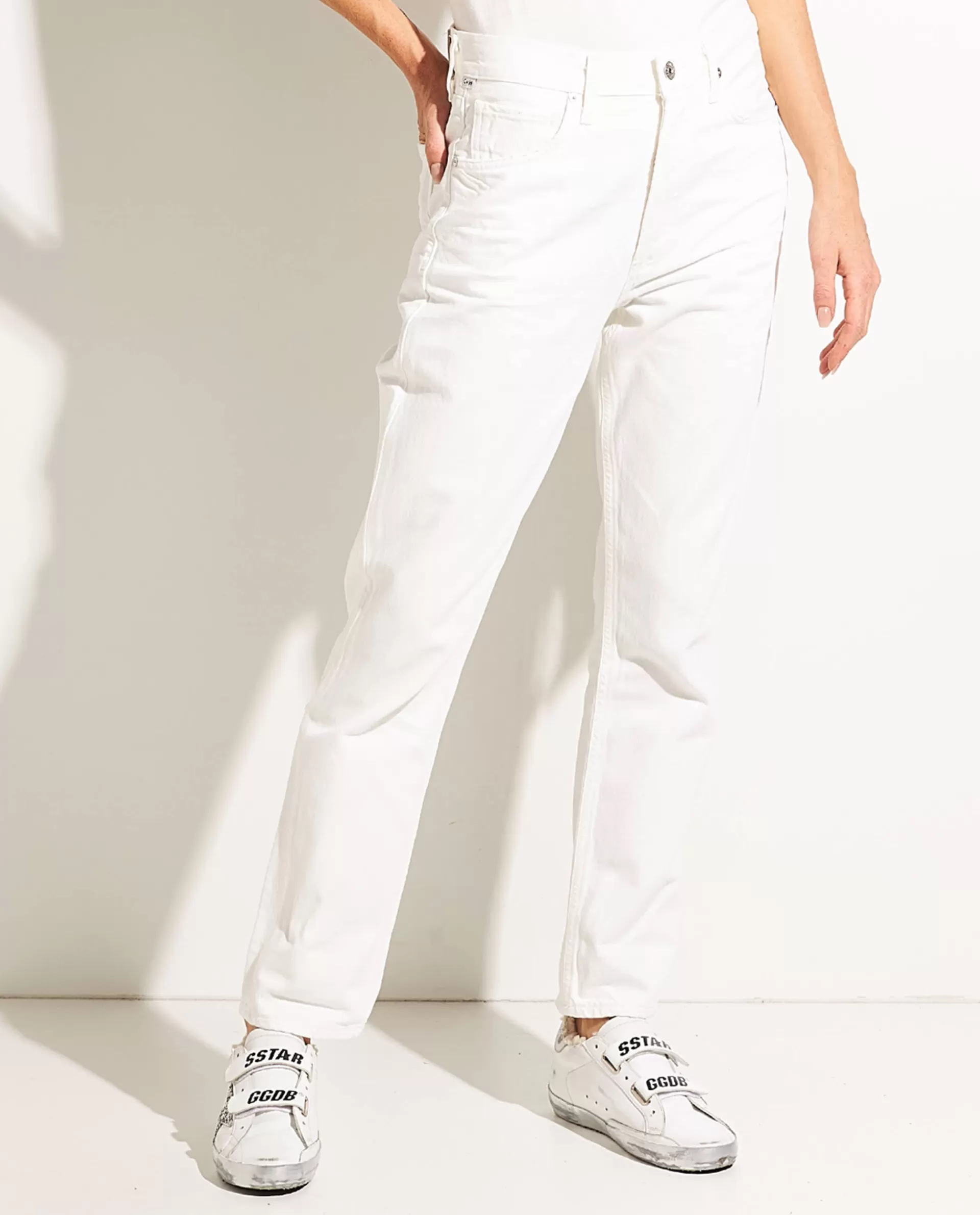 Shop Charlotte High Rise Straight Jeans Vrouwen Broeken