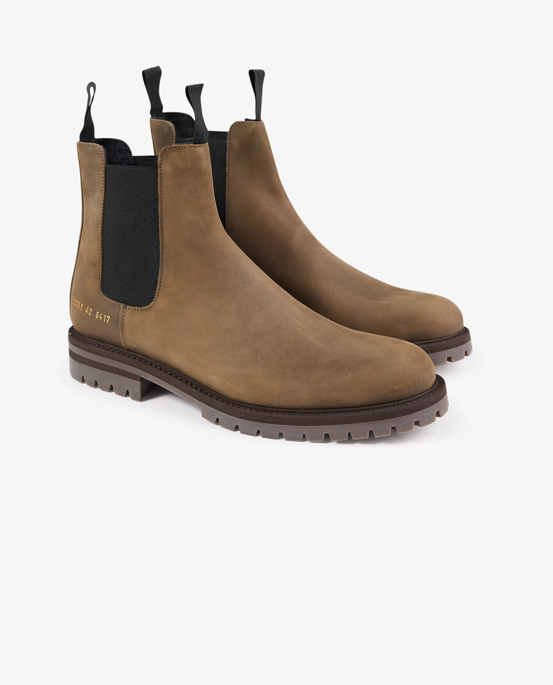 Store Chelsea Boots In Gewaxt Leer Mannen Schoenen