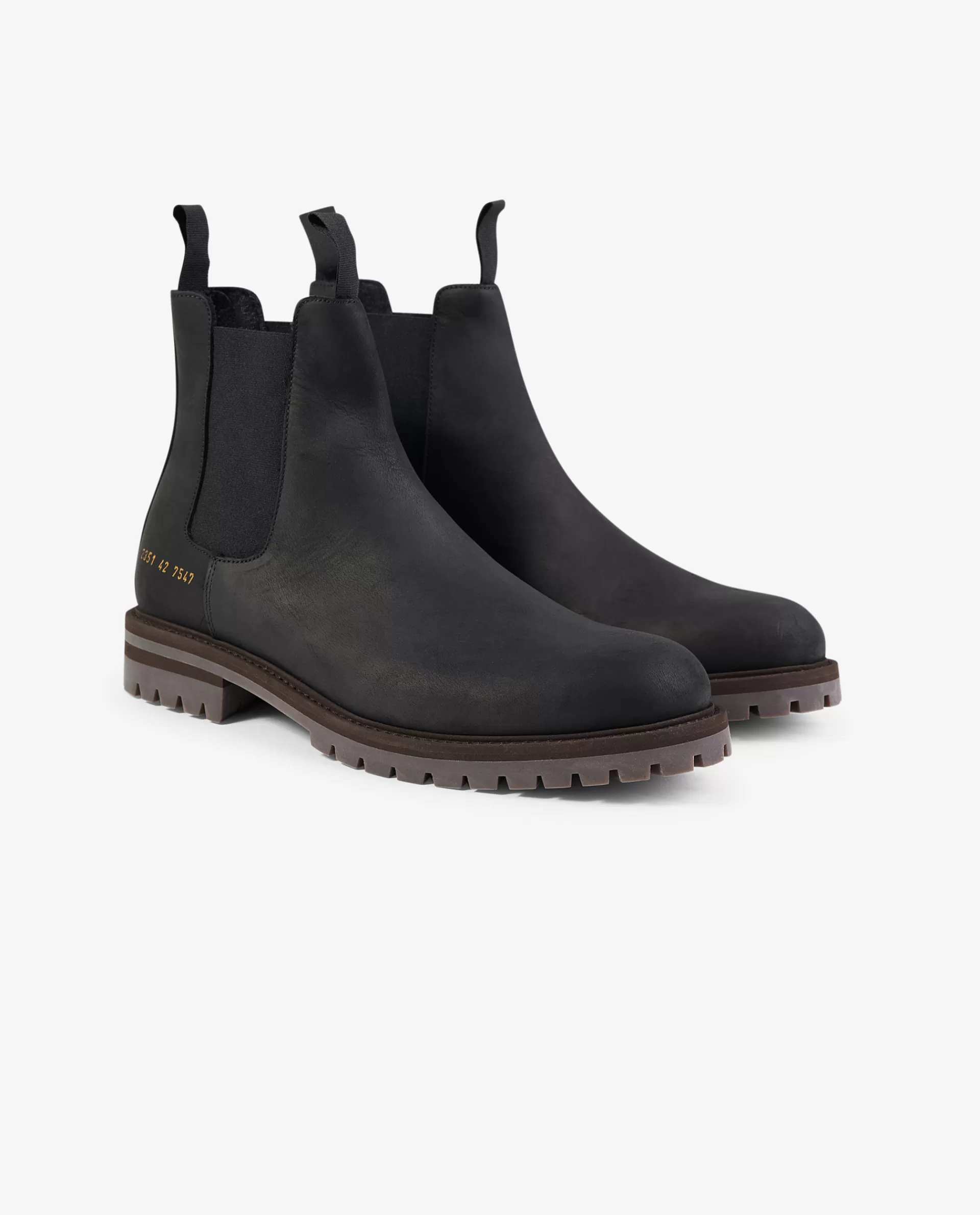 Store Chelsea Boots In Gewaxt Leer Mannen Schoenen