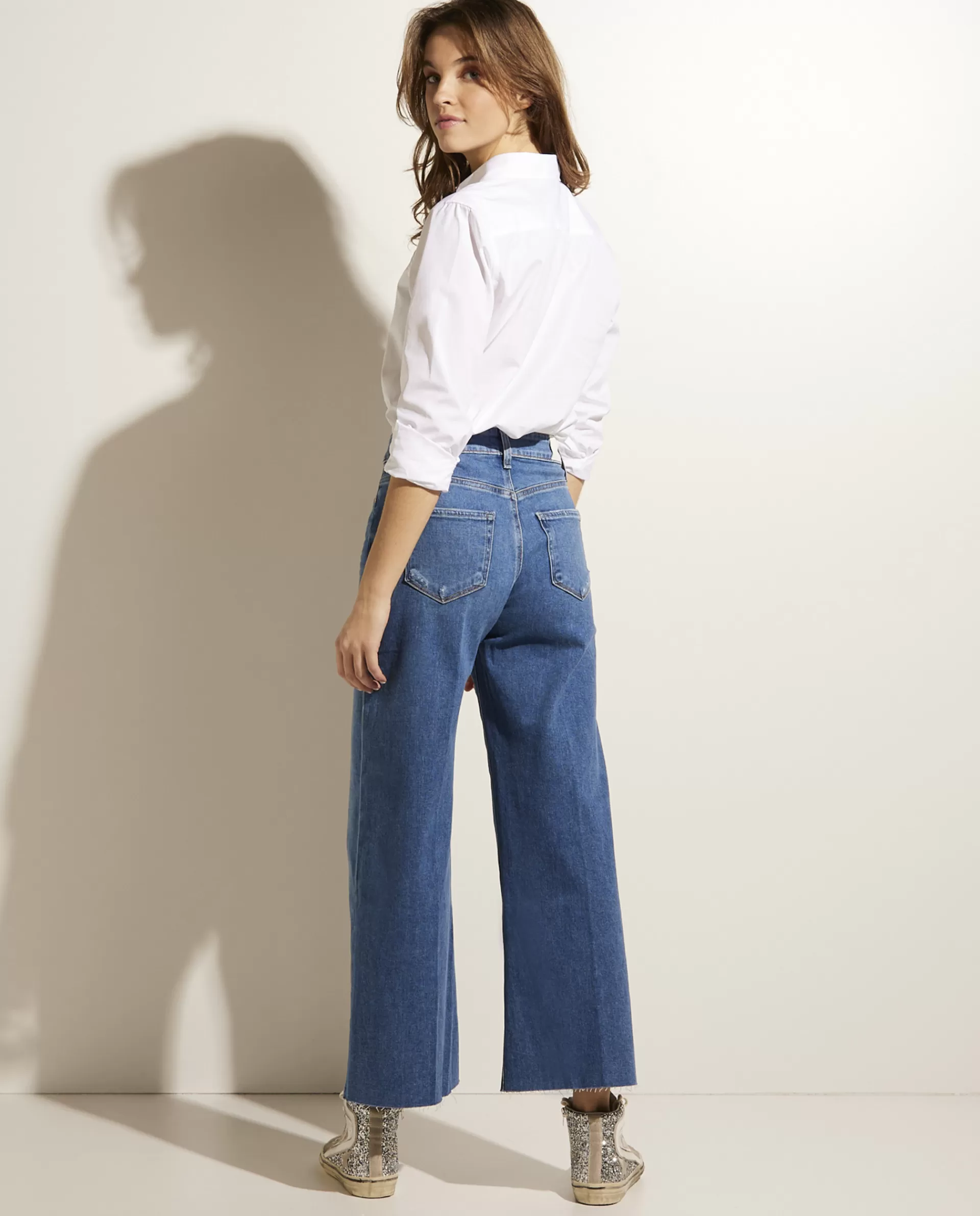 Cheap Cropped Jeans Vrouwen Broeken