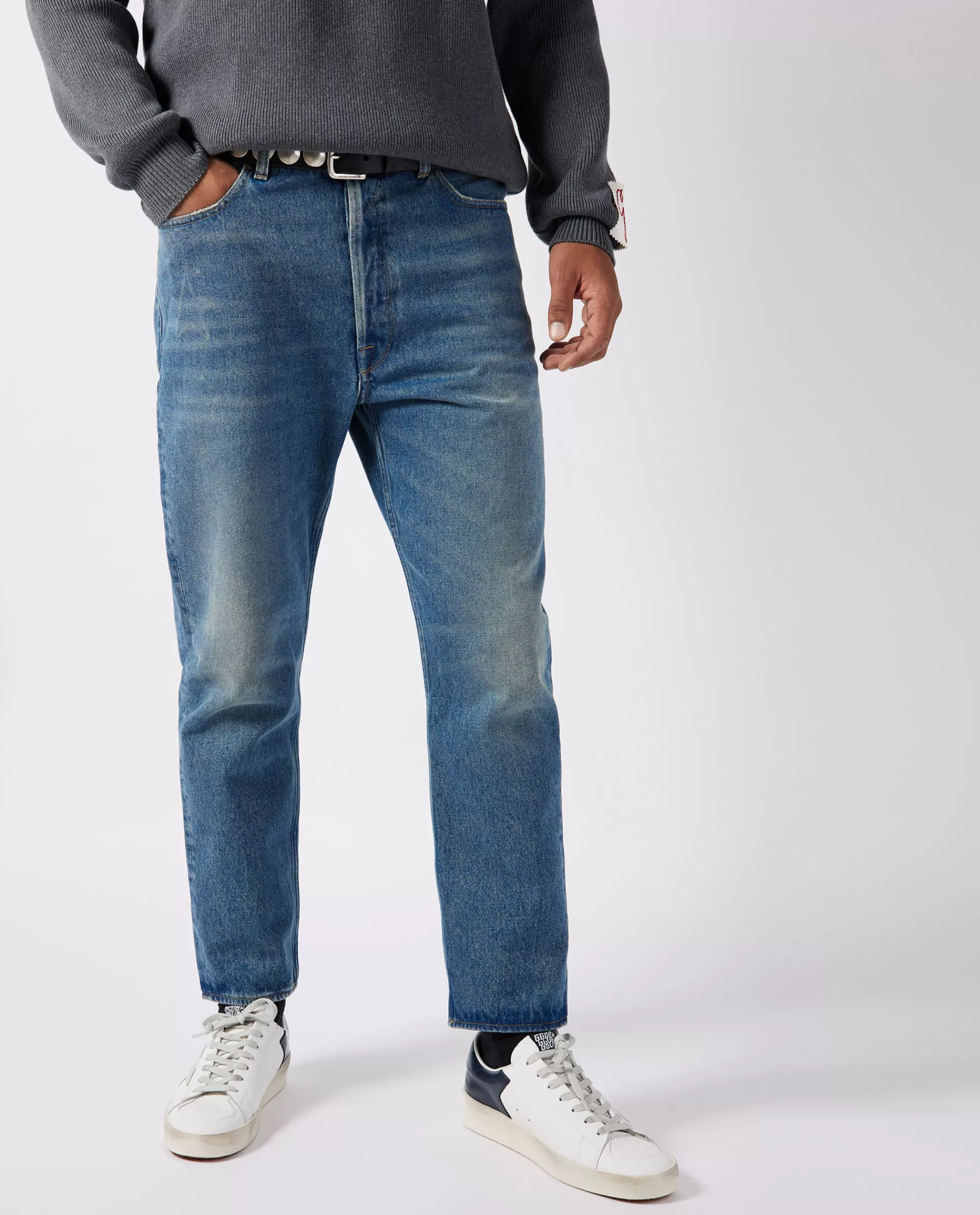 Clearance Cropped Jeans Mannen Broeken