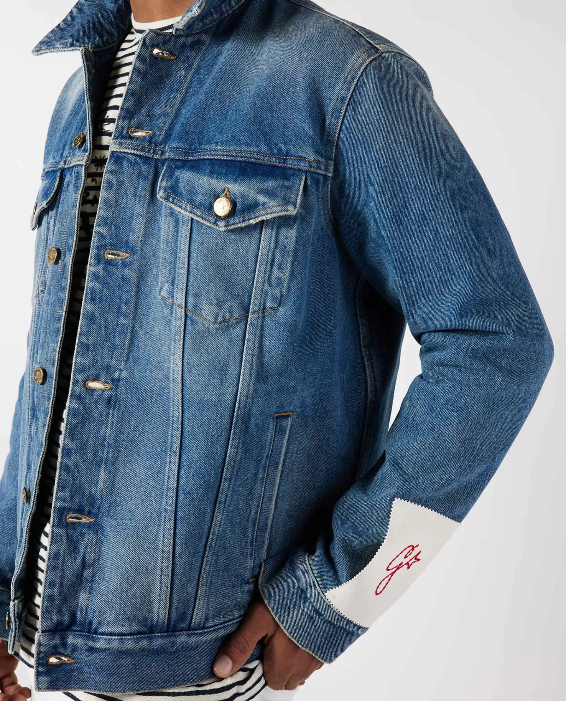 Best Sale Denim Jack Mannen Jassen