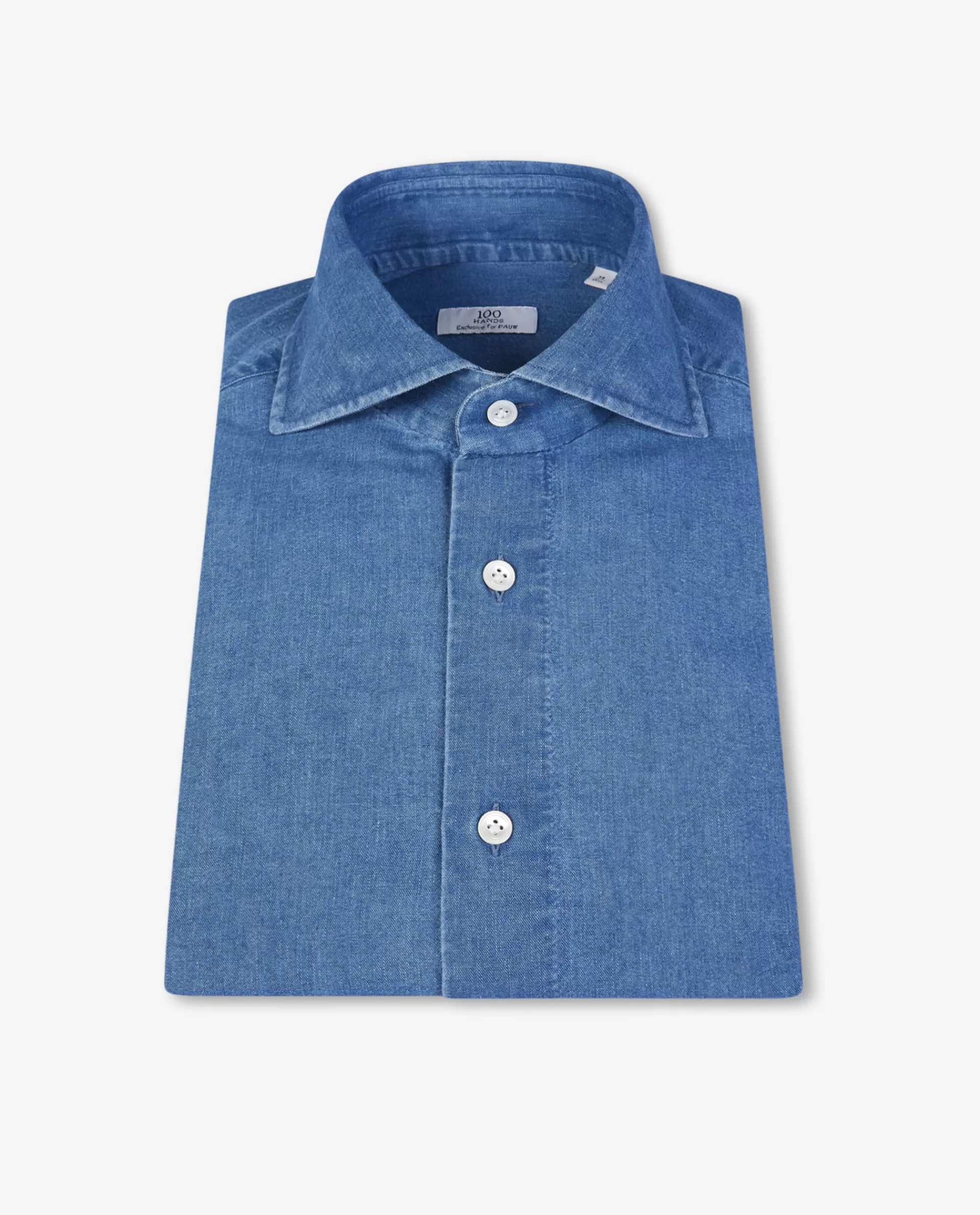 Fashion Denim Shirt Mannen Shirts
