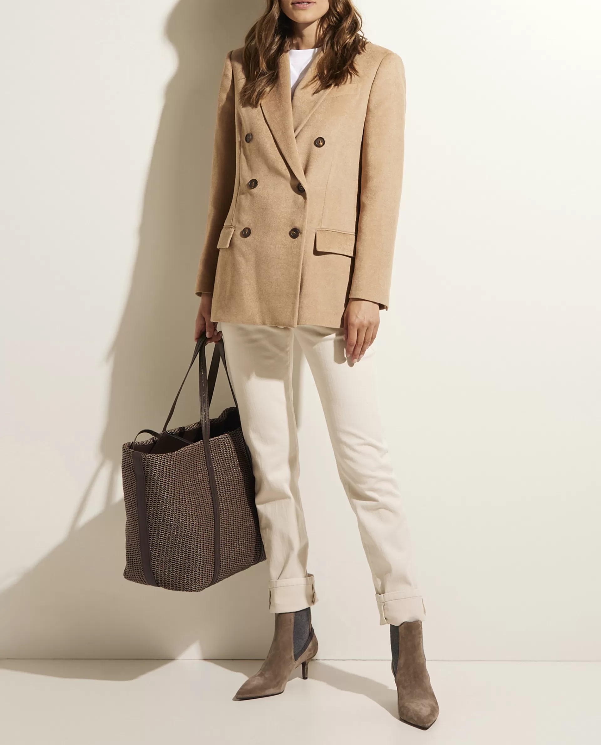 Discount Double Breasted Blazer Vrouwen Blazers