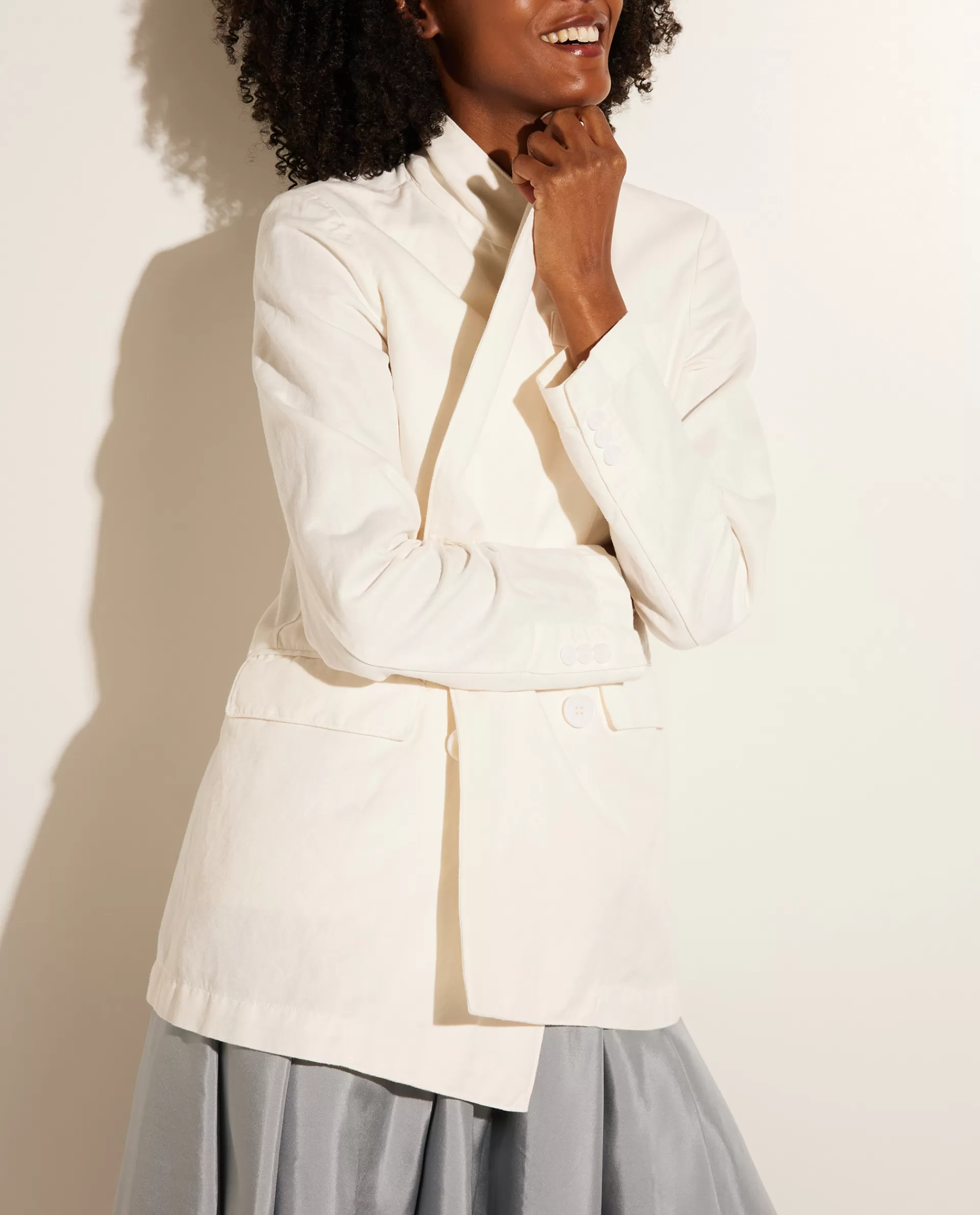 Store Double Breasted Blazer Vrouwen Blazers