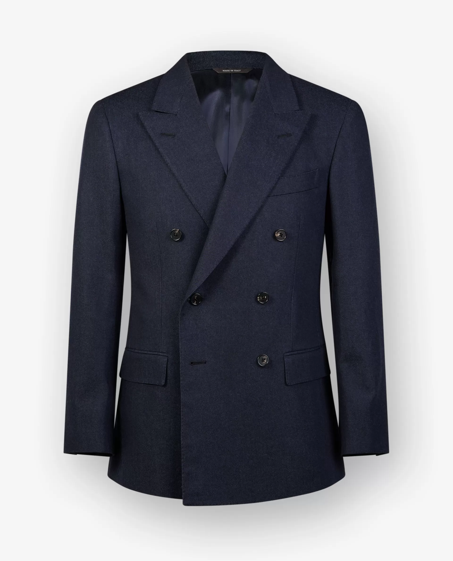 Store Double Breasted Denim Blazer Mannen Jasjes