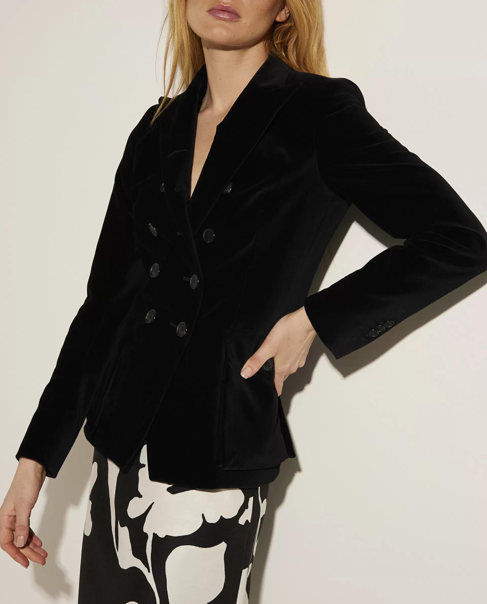 Best Sale Double Breasted Wollen Blazer Vrouwen Blazers