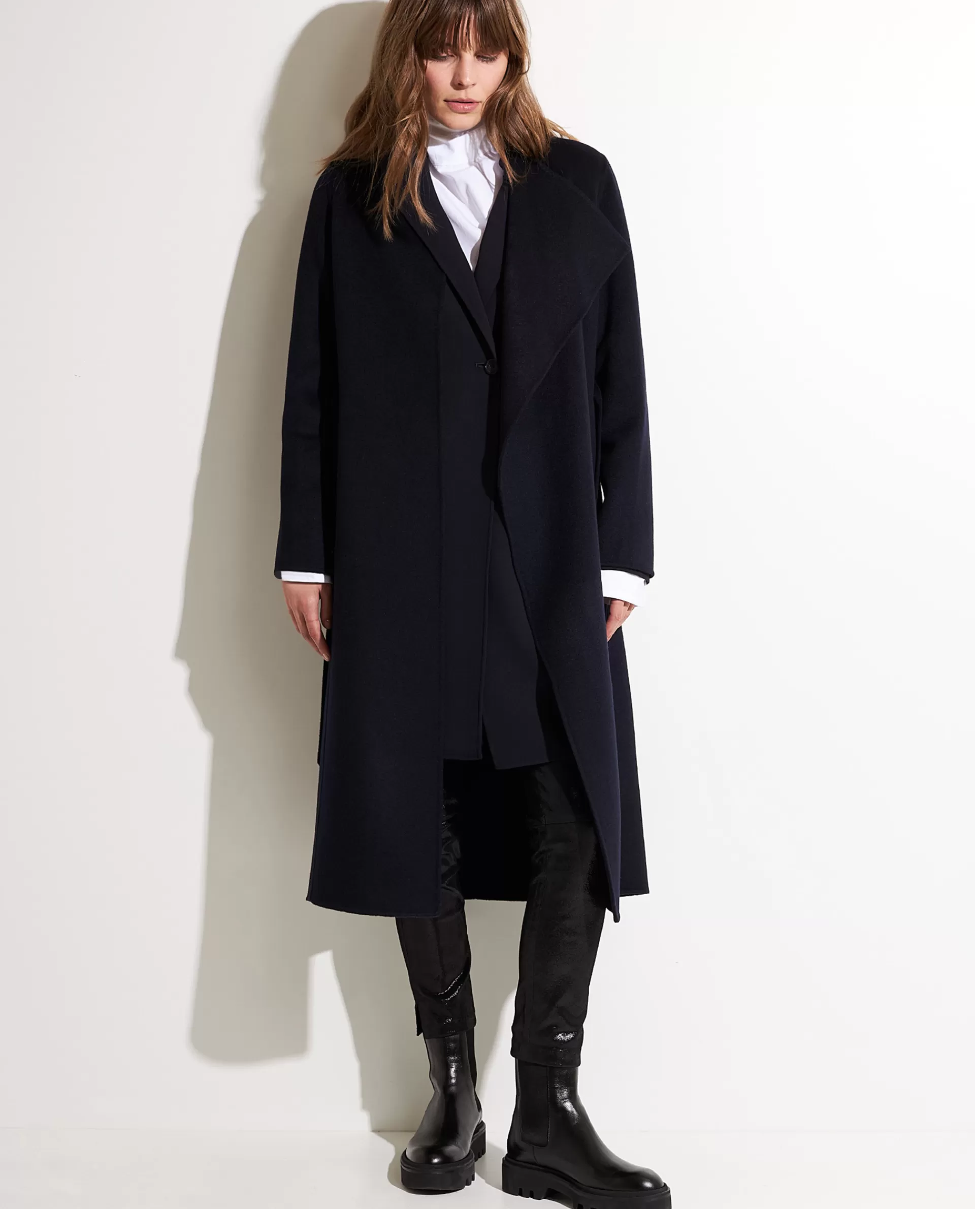 Store Double Face Cashmere Jas Vrouwen Jassen