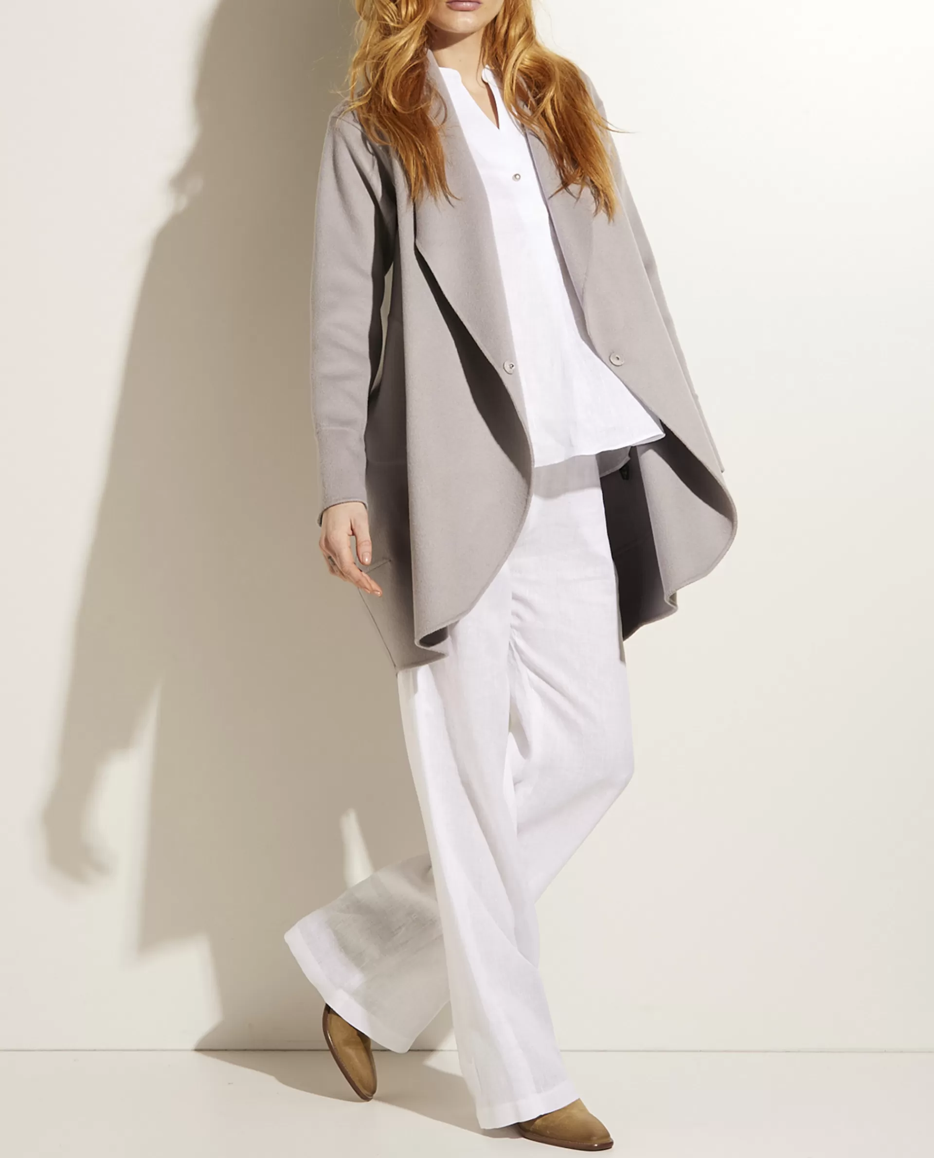 Sale Double Face Cashmere Jas Vrouwen Jassen