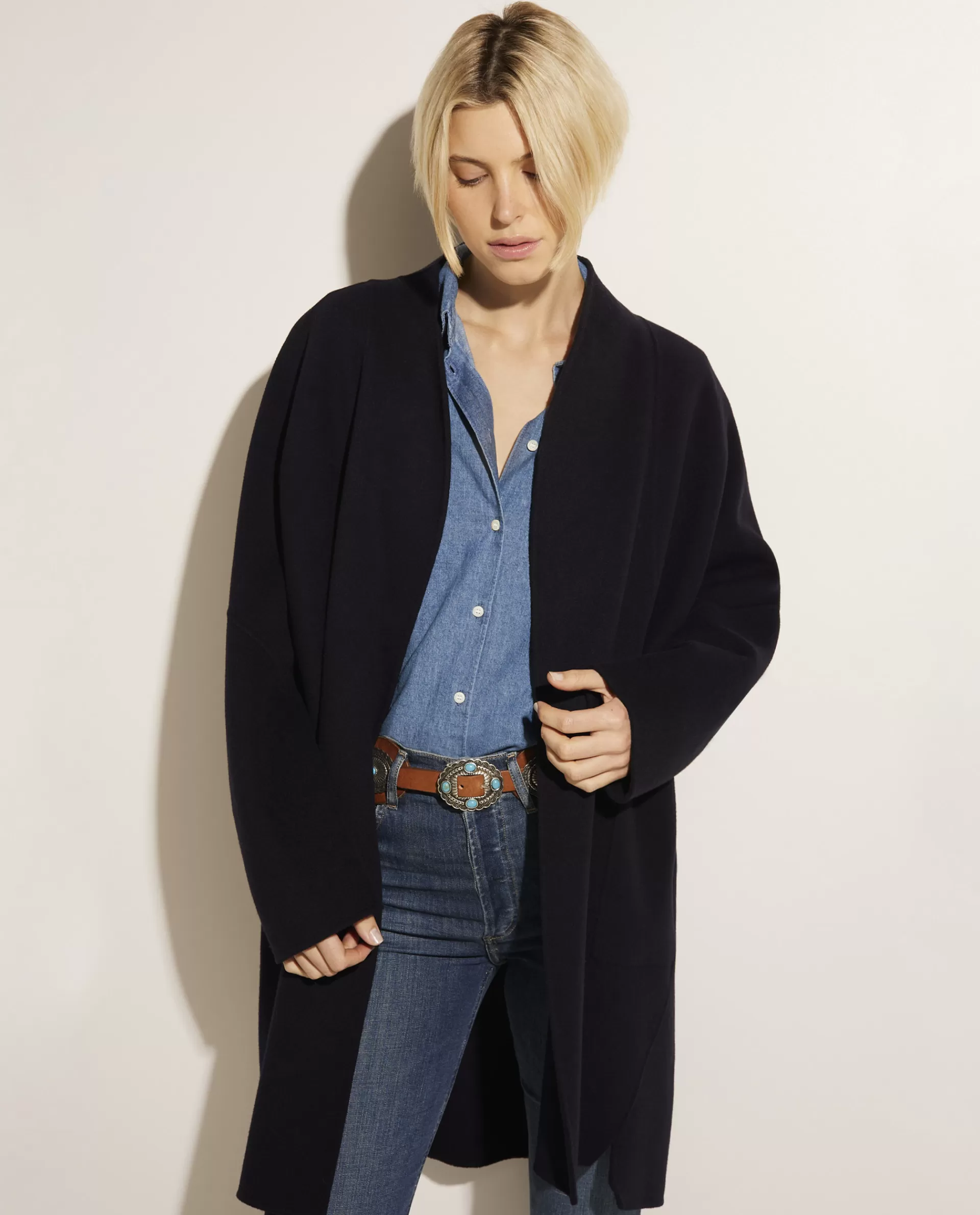 Cheap Double Face Cashmere Jas Vrouwen Jassen