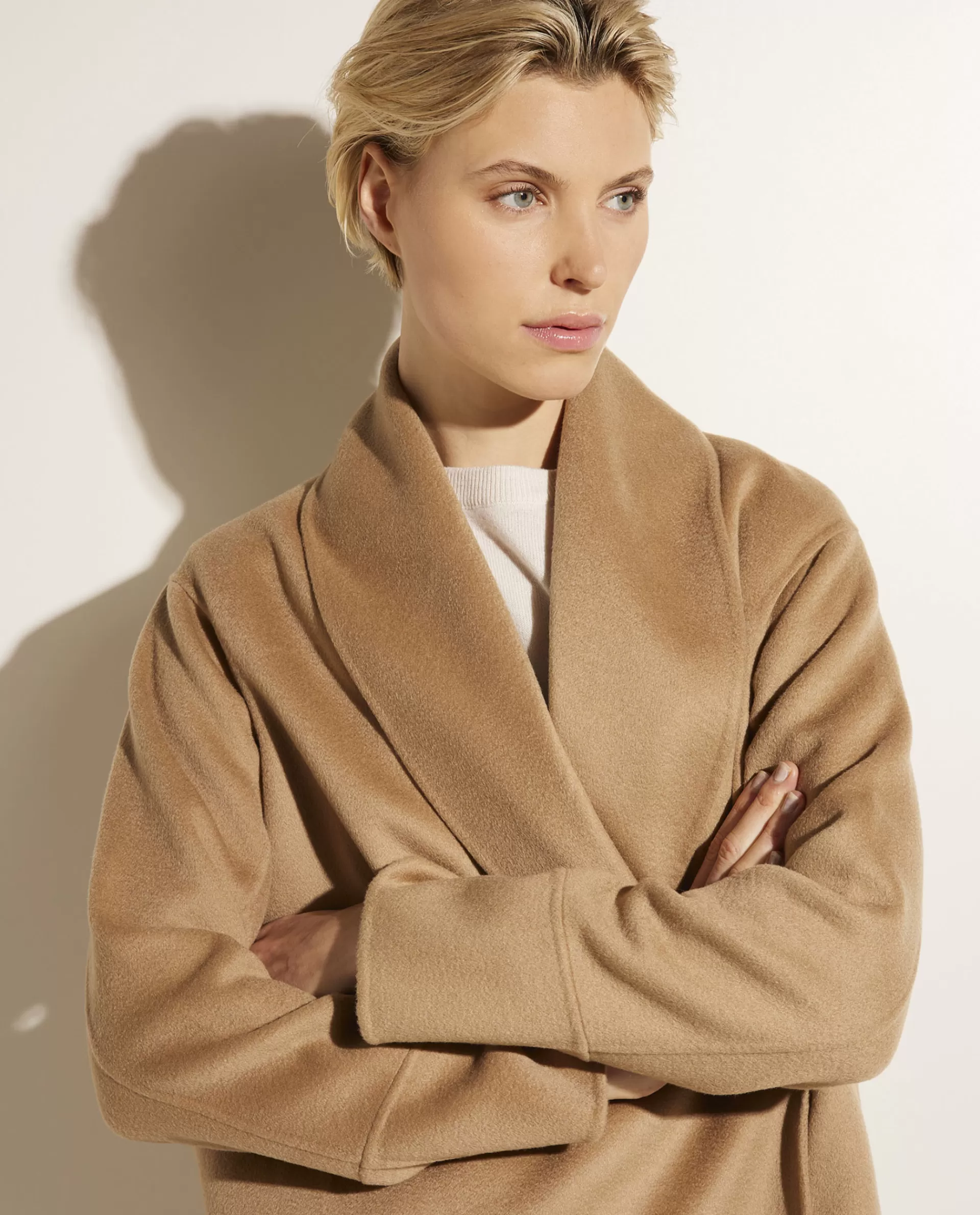 Fashion Double Face Cashmere Jas Vrouwen Jassen
